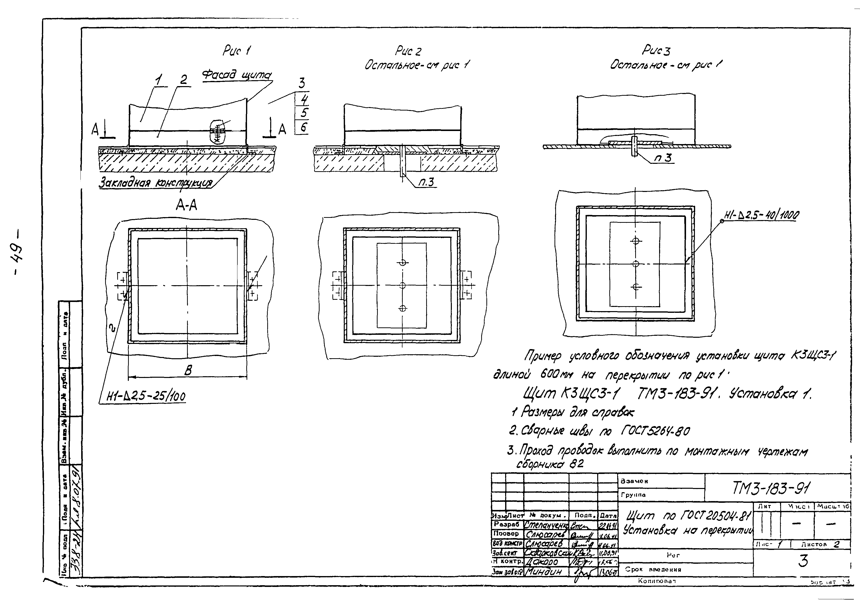 СТМ 3-21-91