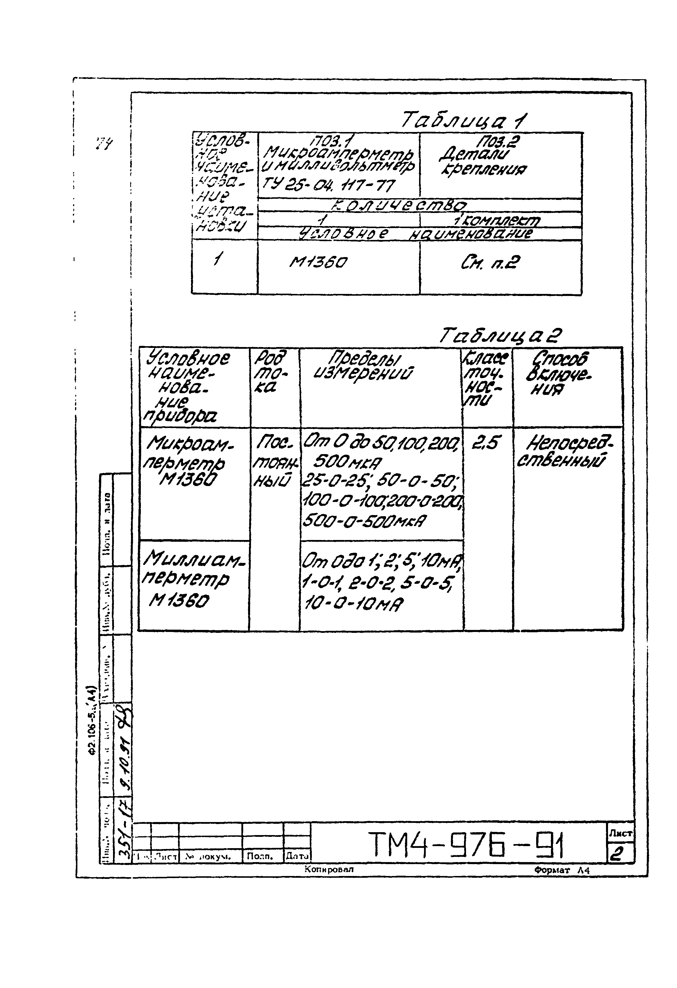 СТМ 4-17-91