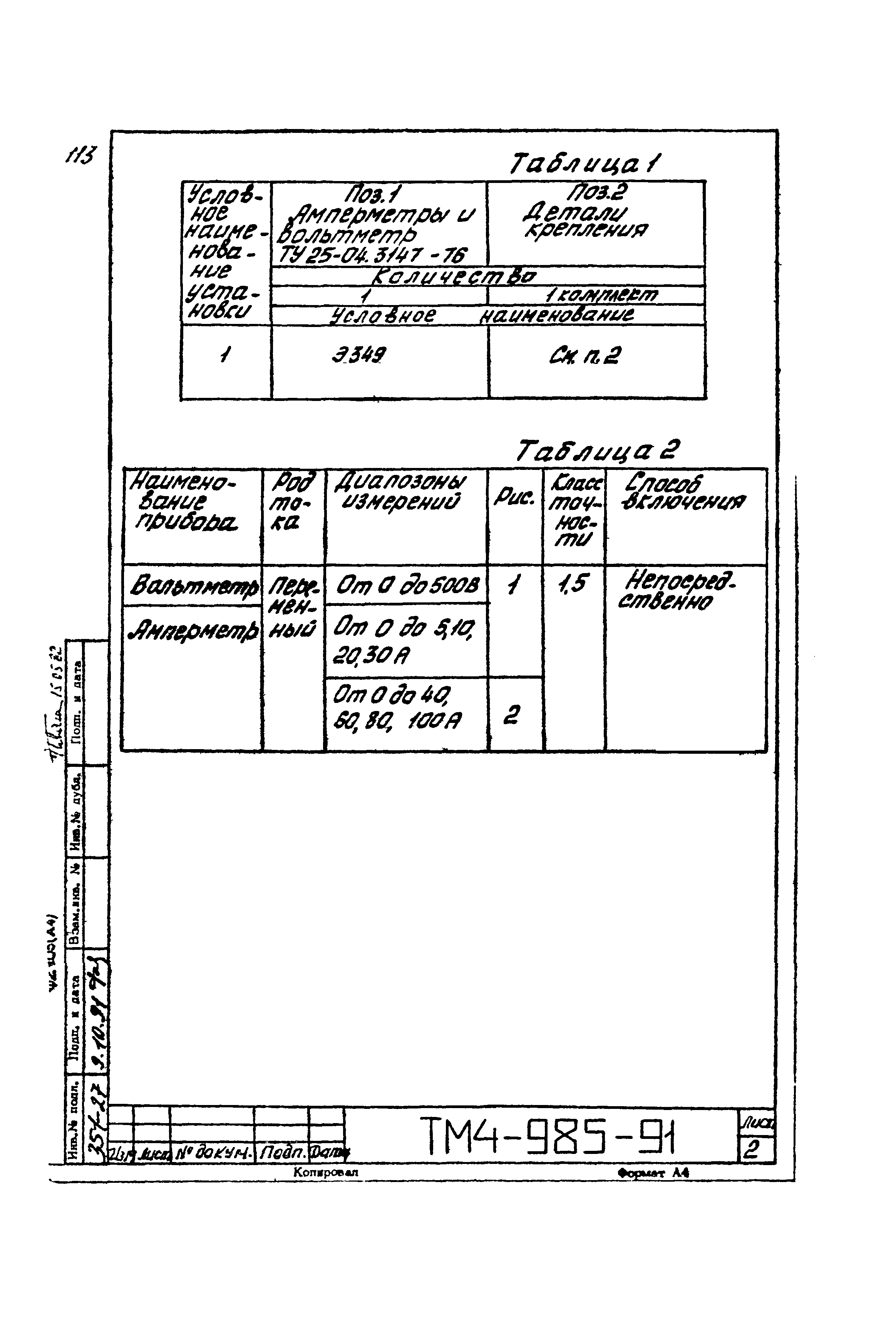 СТМ 4-17-91