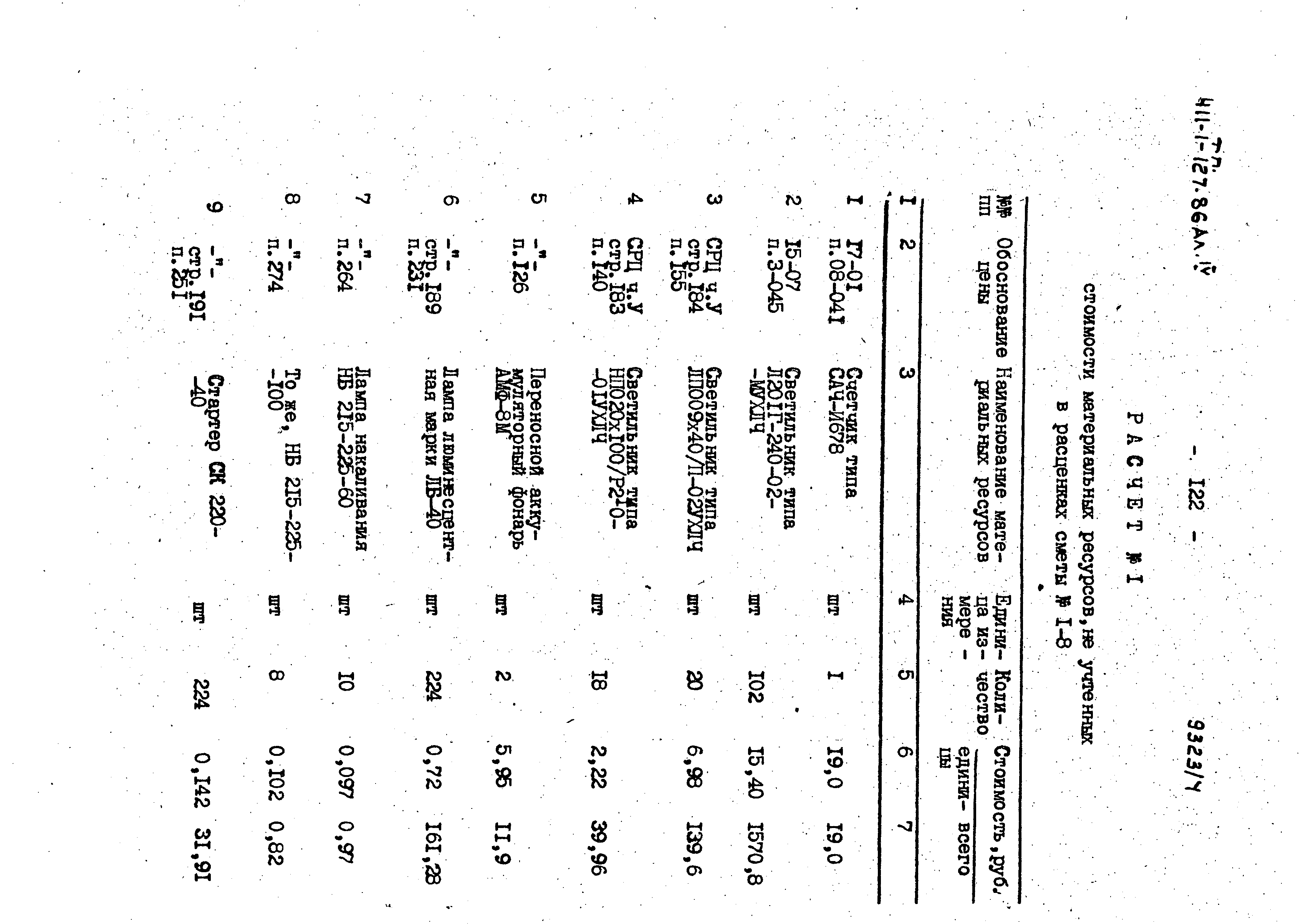 Типовой проект 411-1-127.86