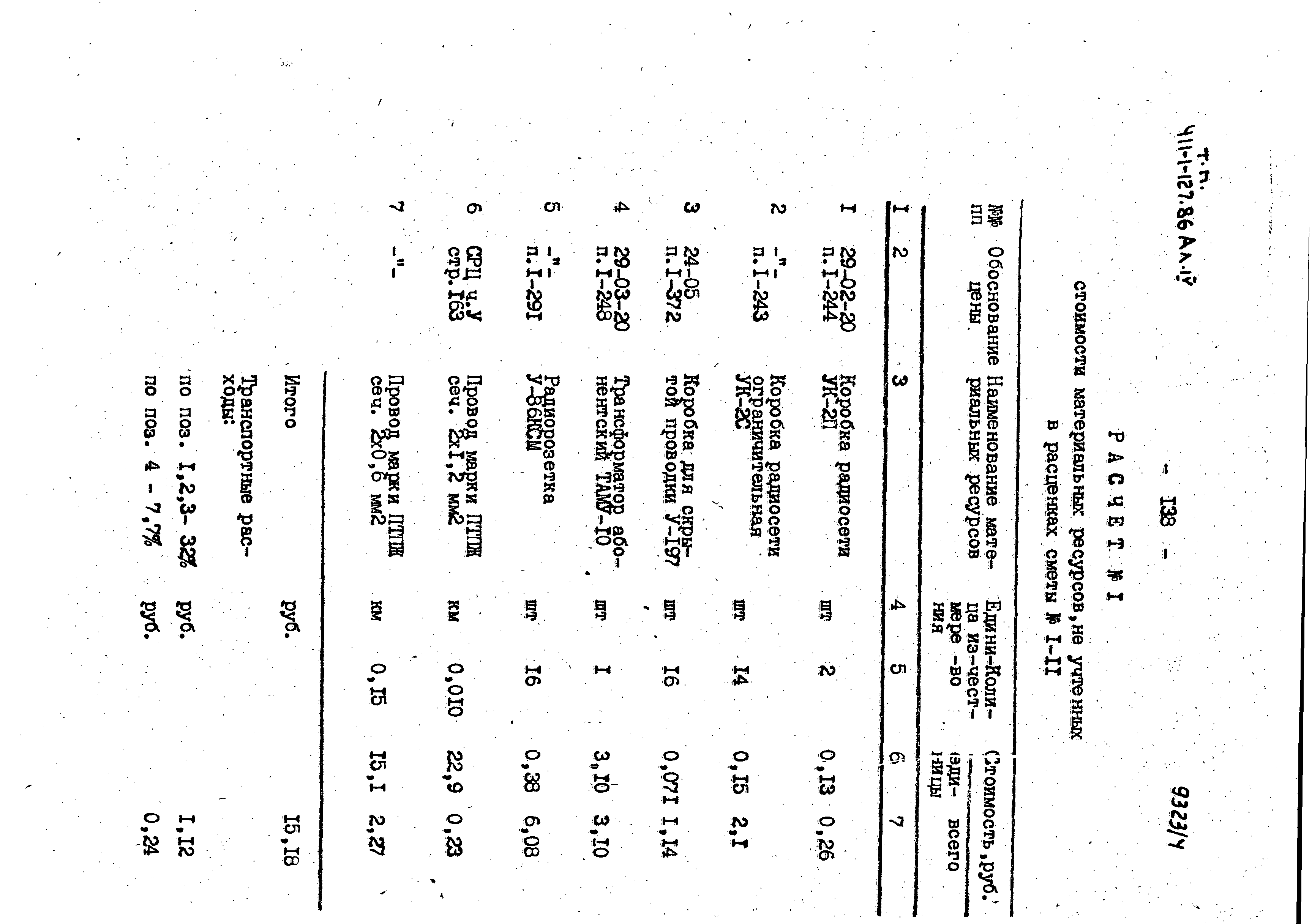 Типовой проект 411-1-127.86