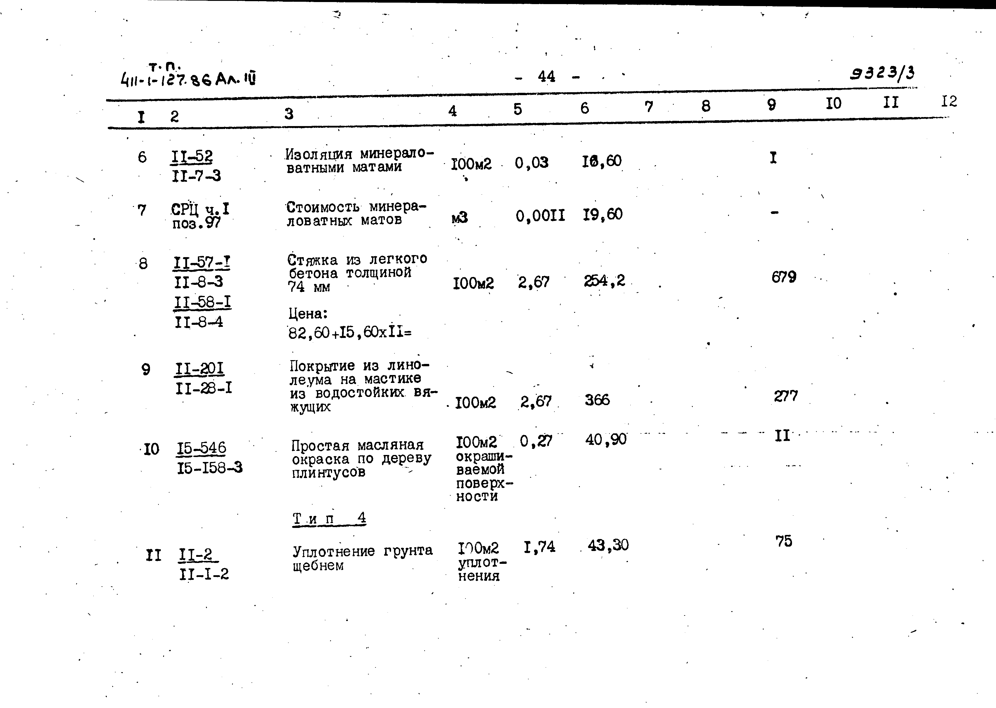 Типовой проект 411-1-127.86