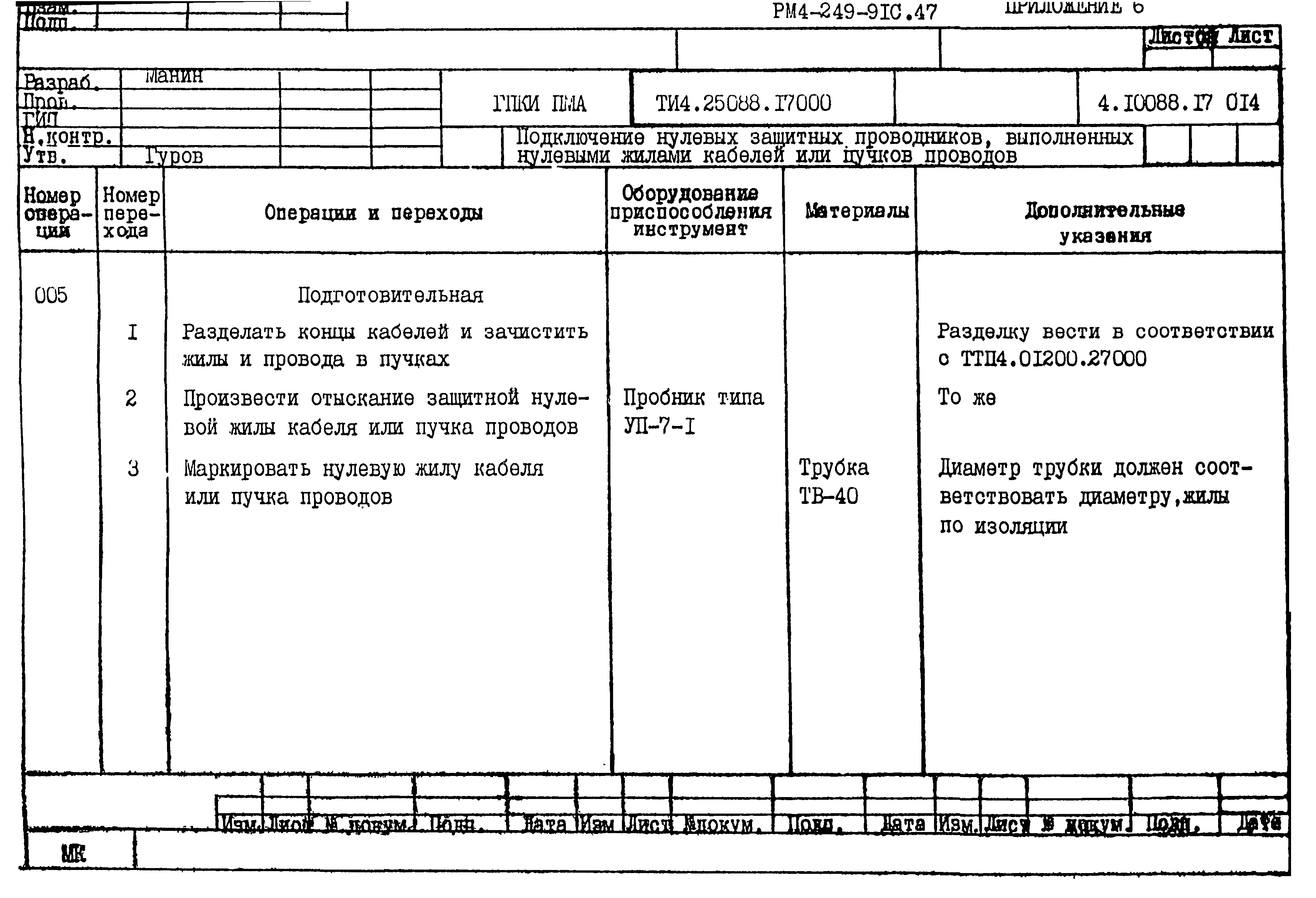 РМ 4-249-91