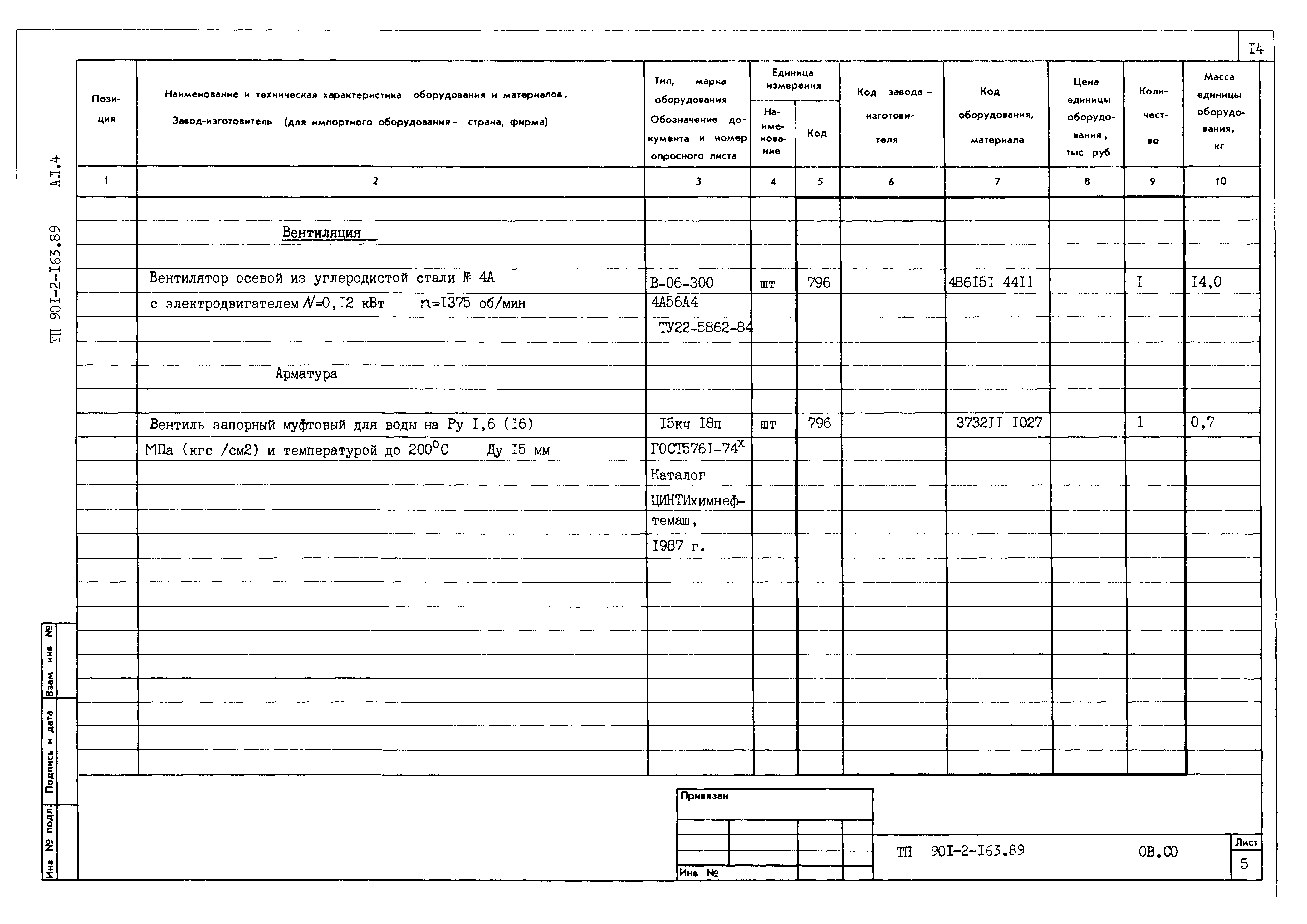 Типовой проект 901-2-165.89