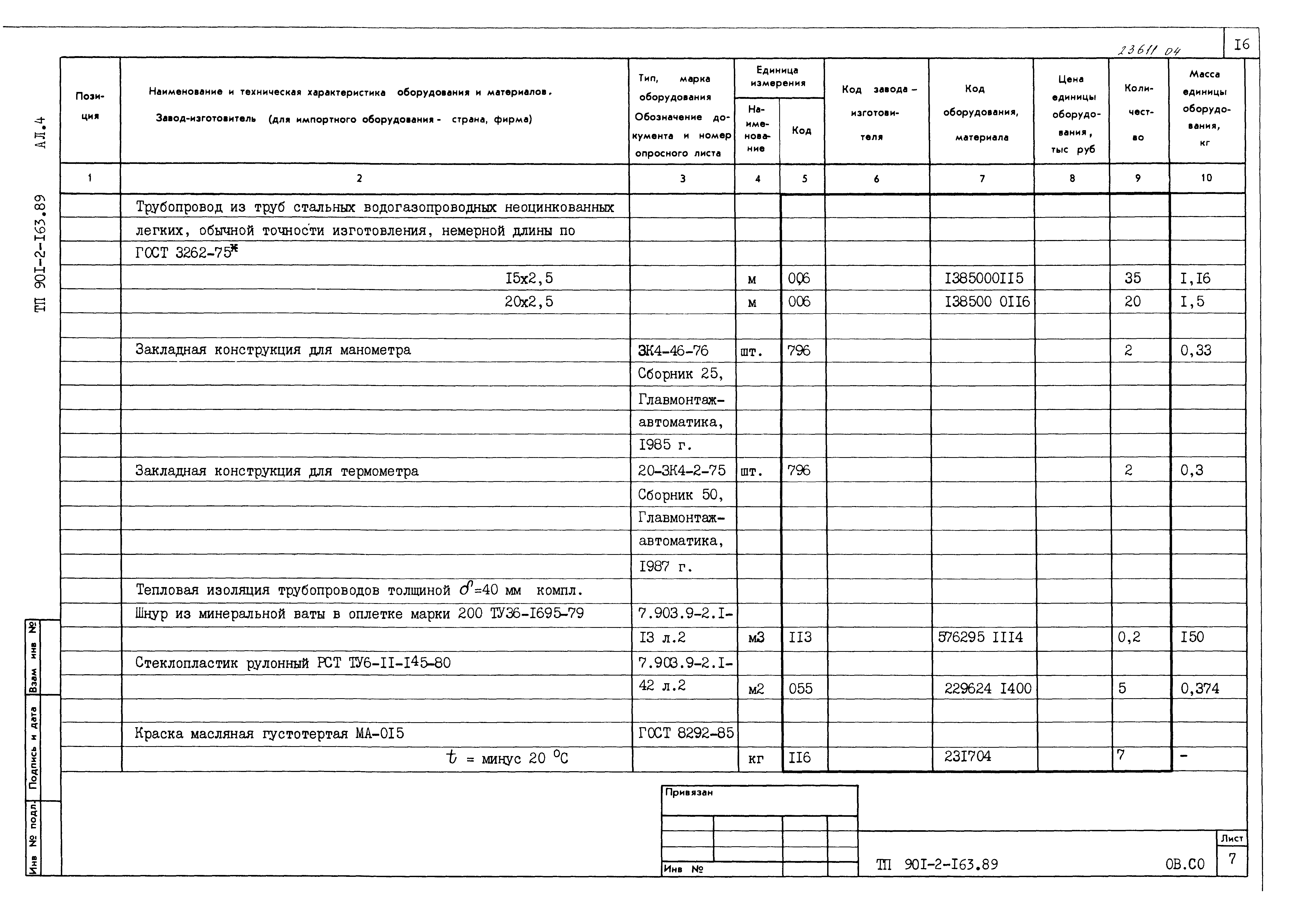 Типовой проект 901-2-165.89