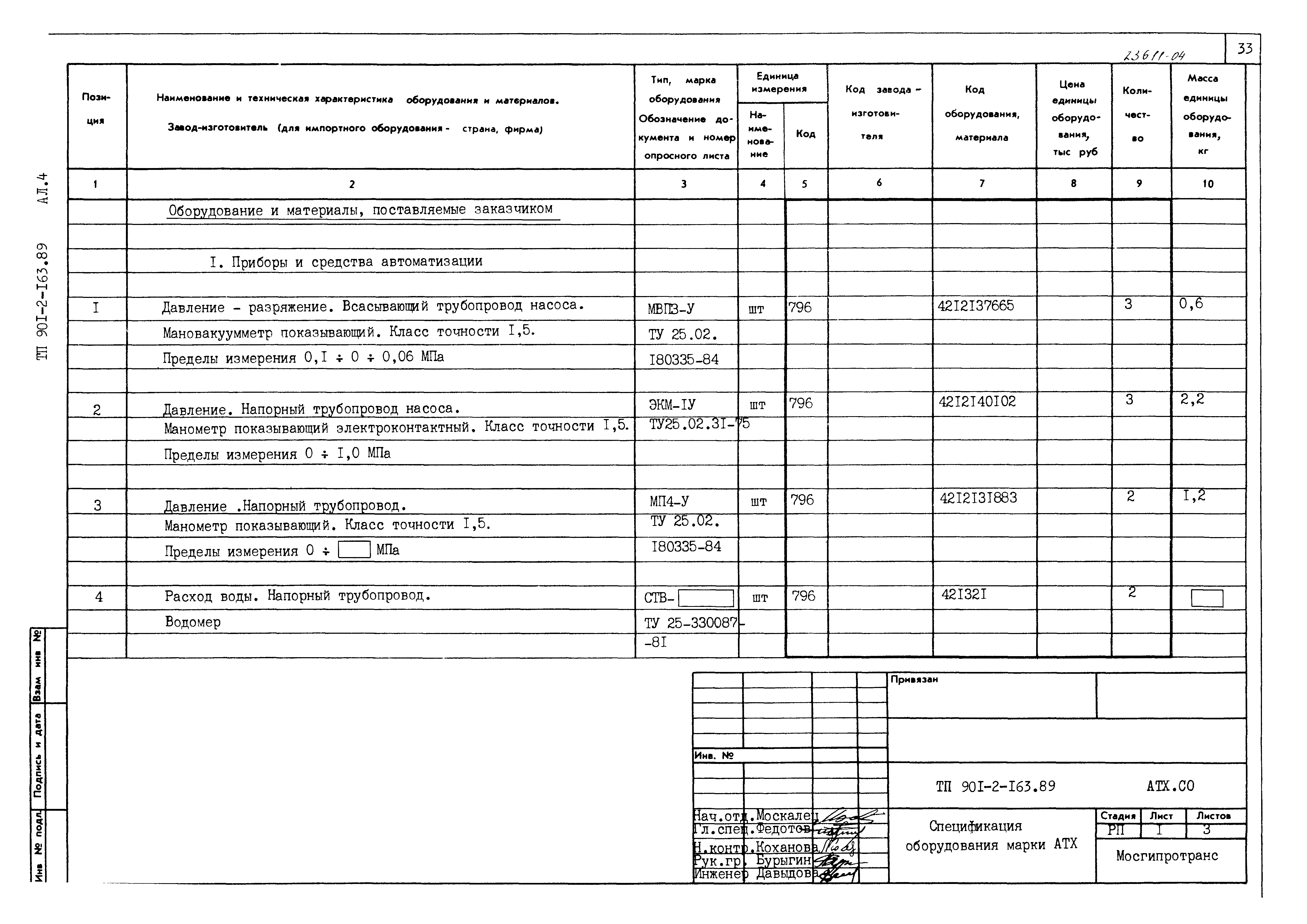 Типовой проект 901-2-165.89