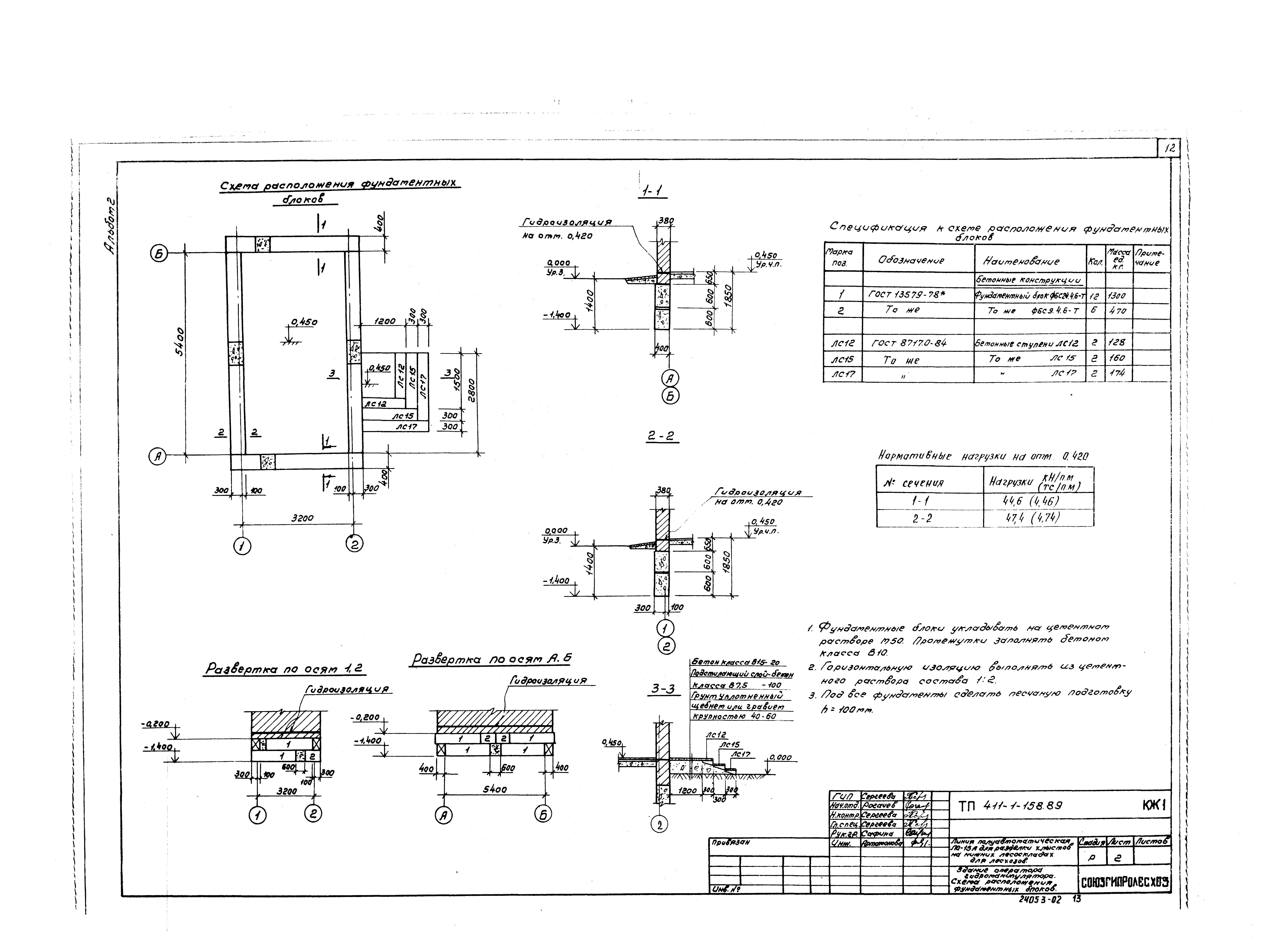 Типовой проект 411-1-158.89