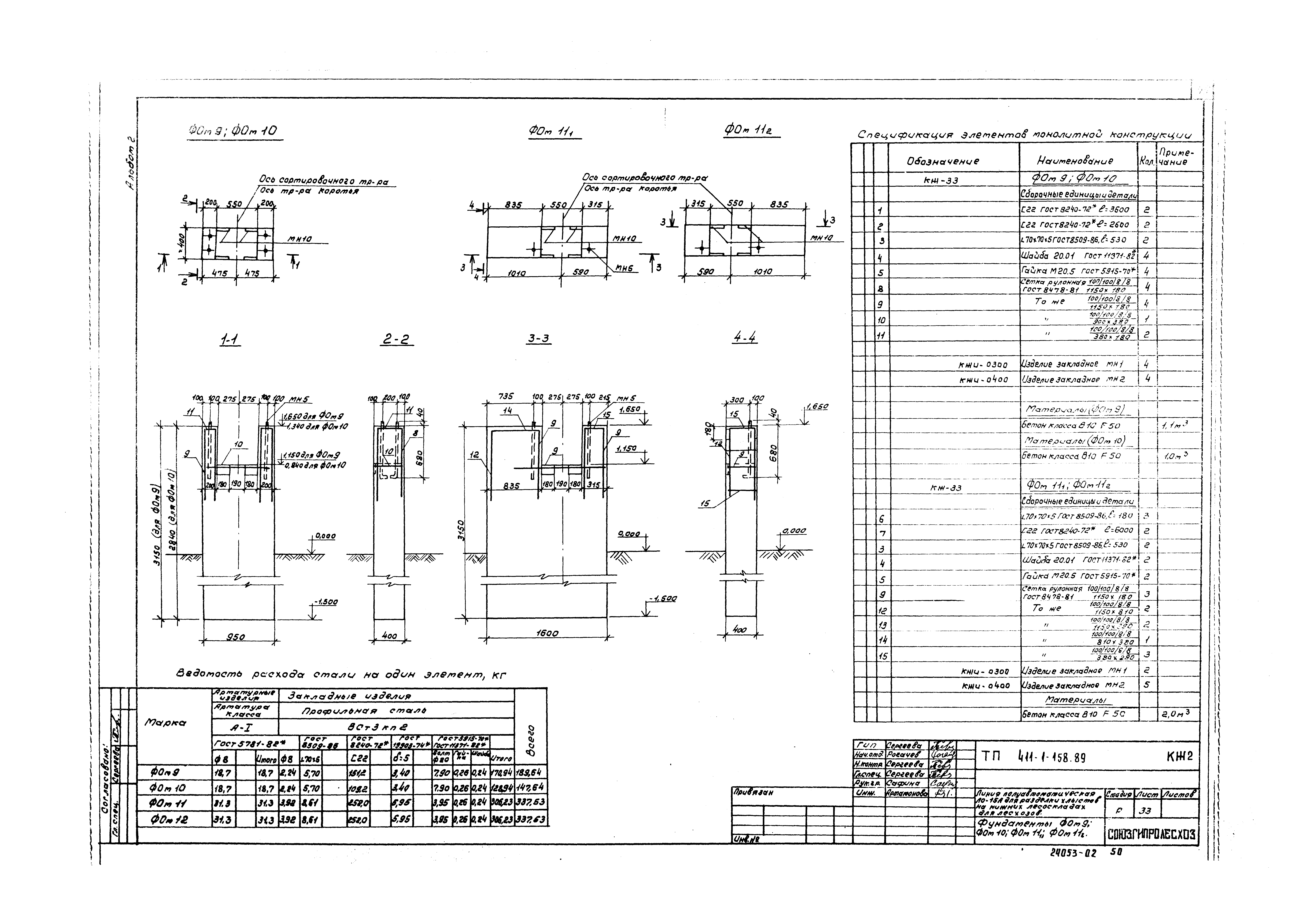 Типовой проект 411-1-158.89