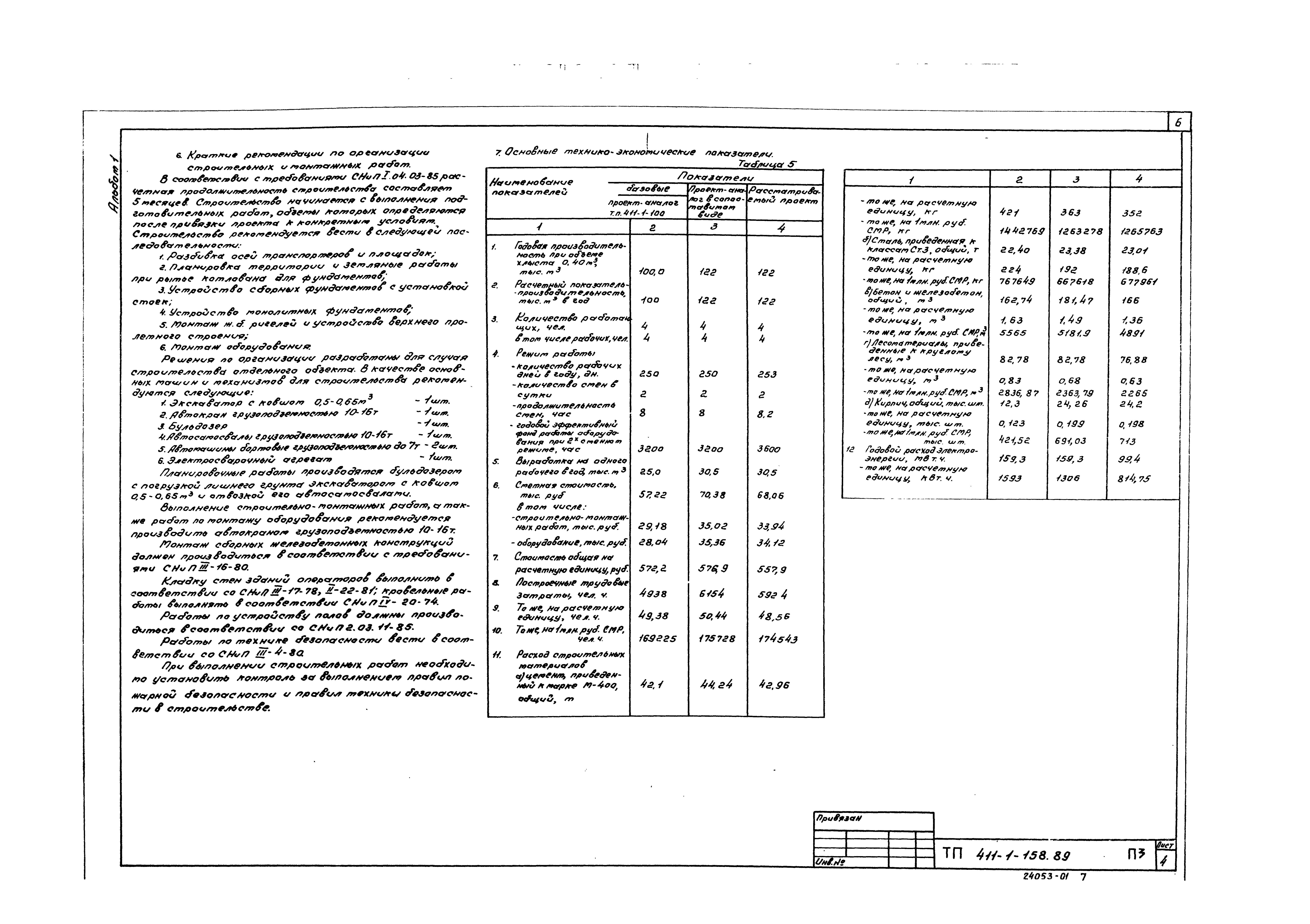 Типовой проект 411-1-158.89