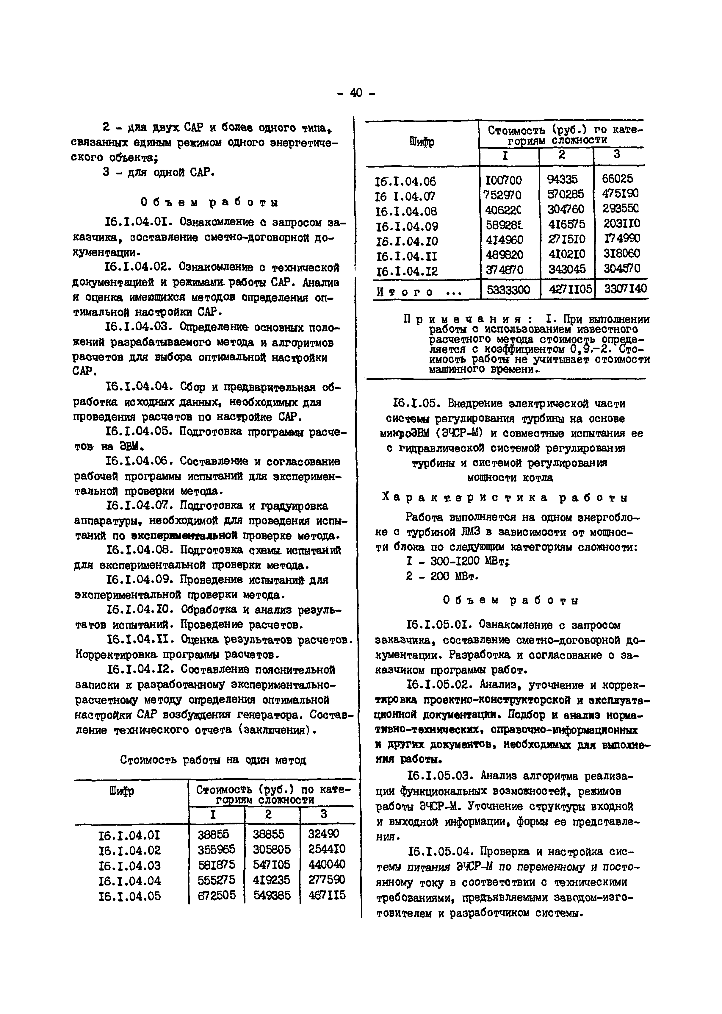 Прейскурант 