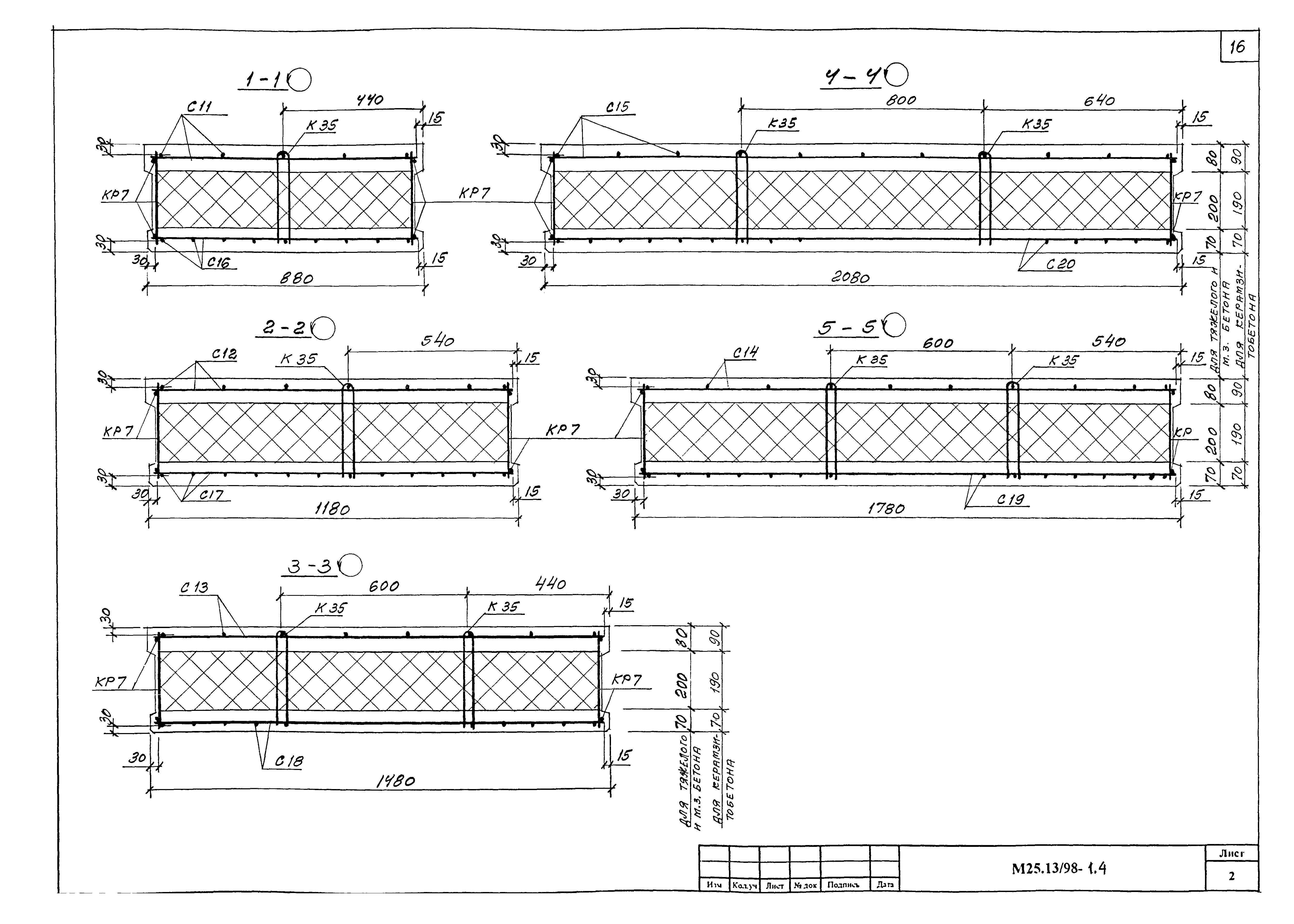 Шифр М25.13/98