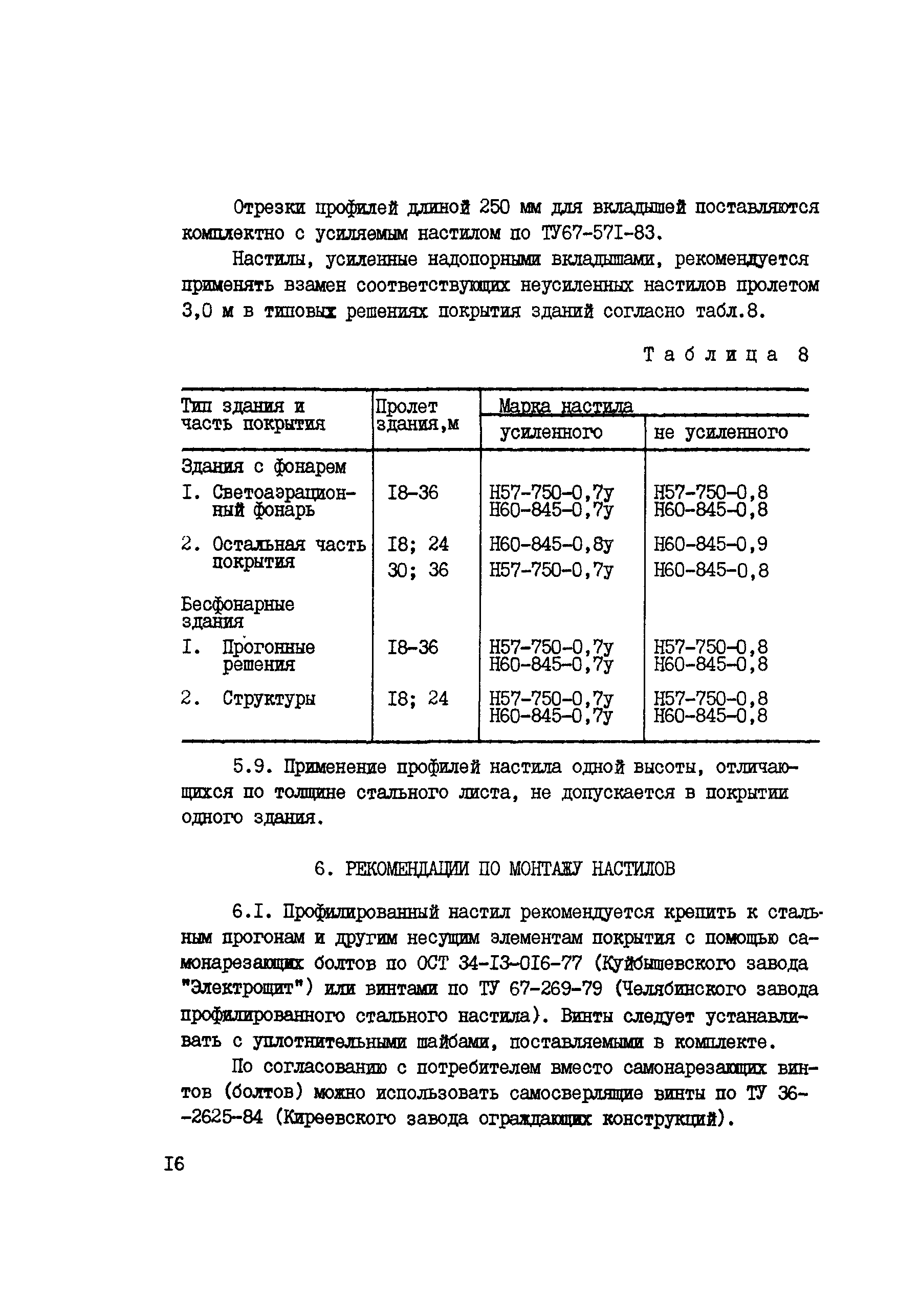 Рекомендации 