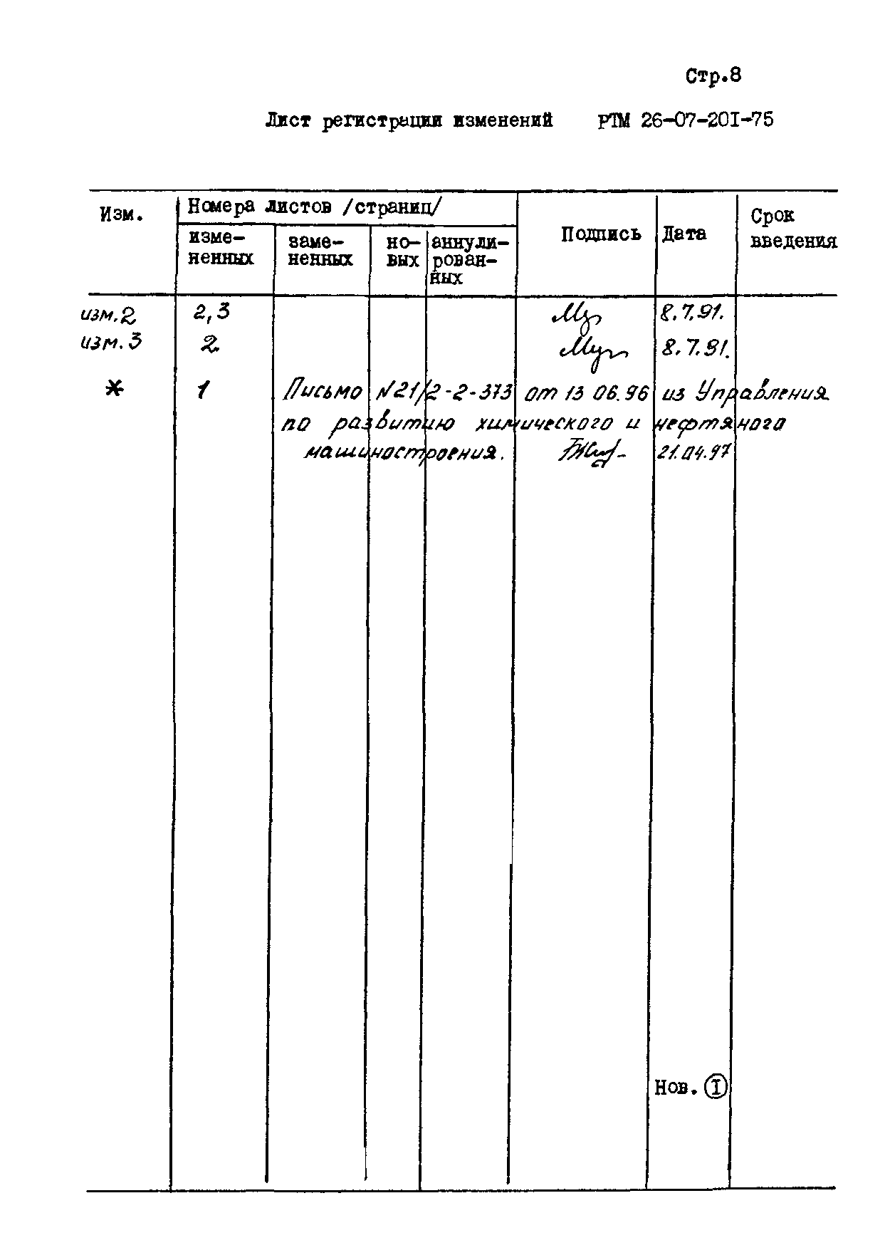 РТМ 26-07-201-75