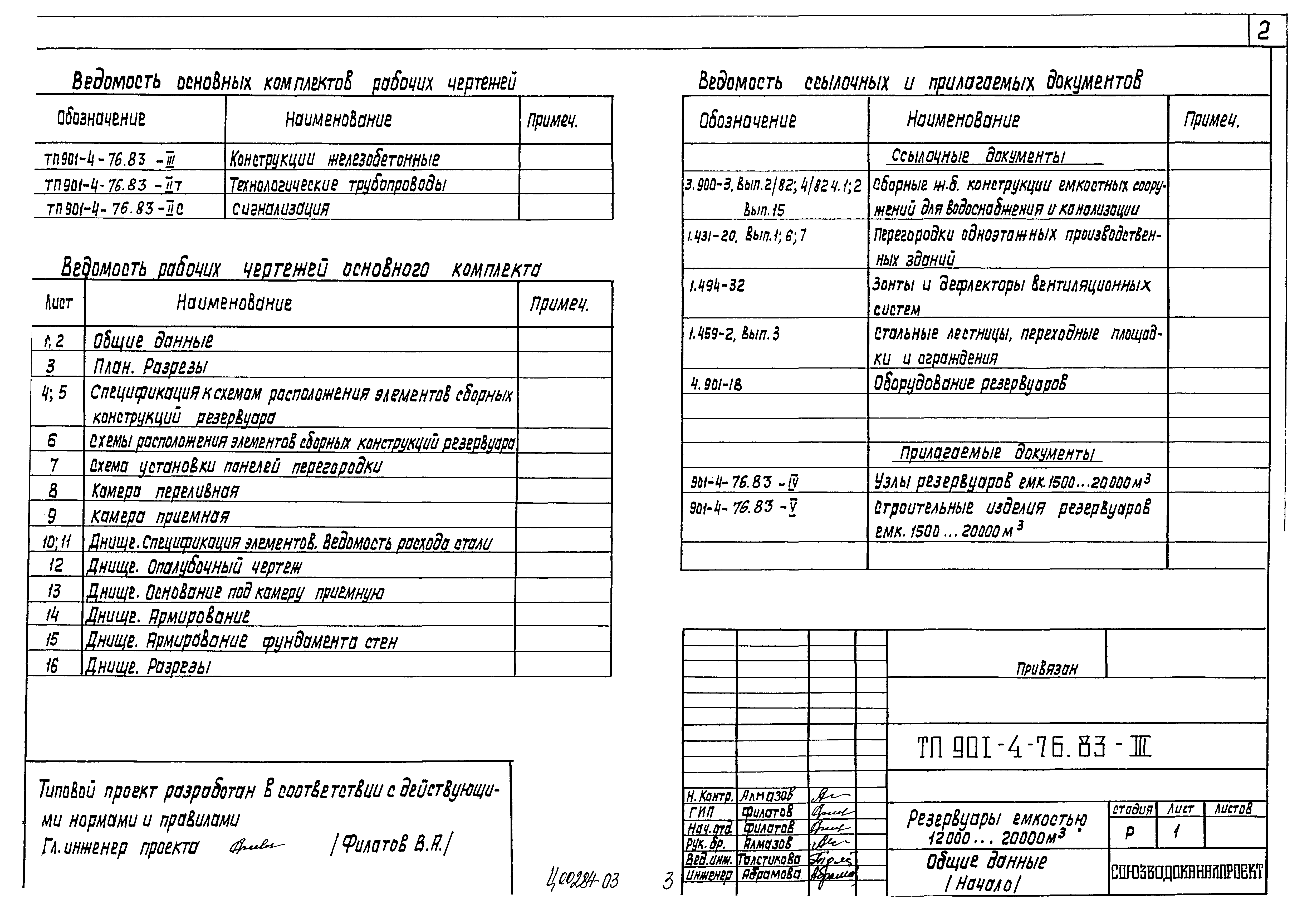 Типовой проект 901-4-76.83