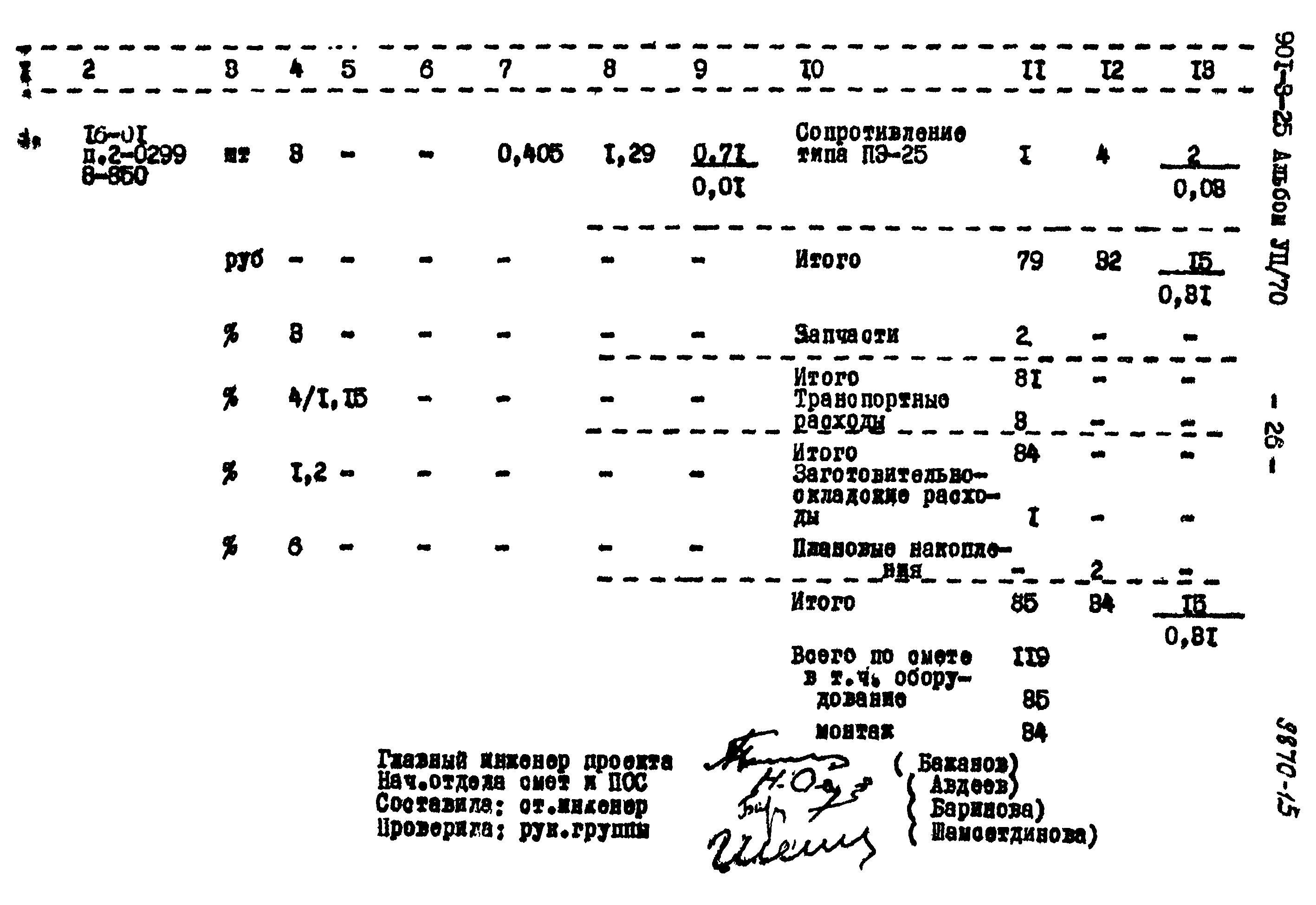 Типовой проект 901-3-25