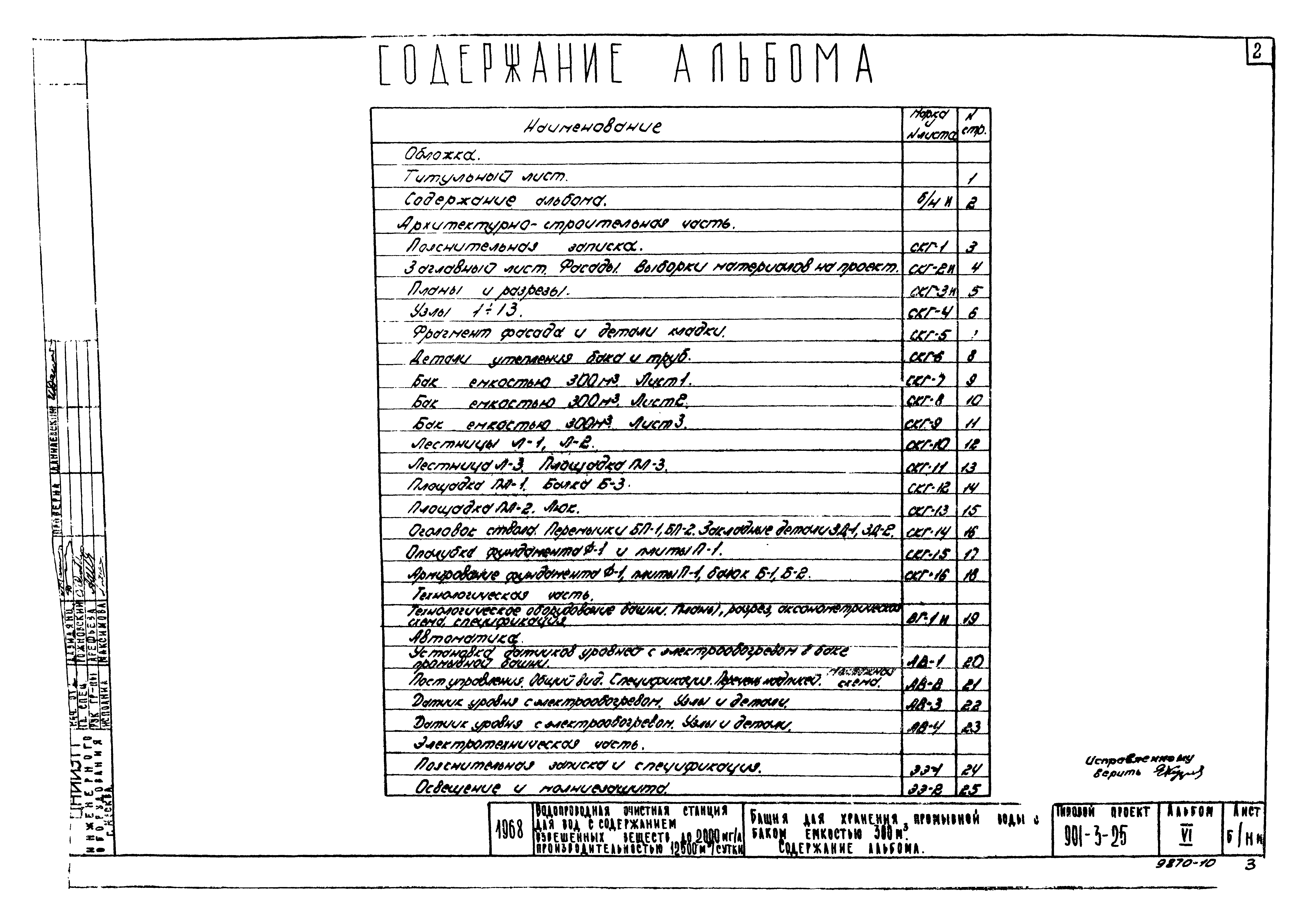 Типовой проект 901-3-25