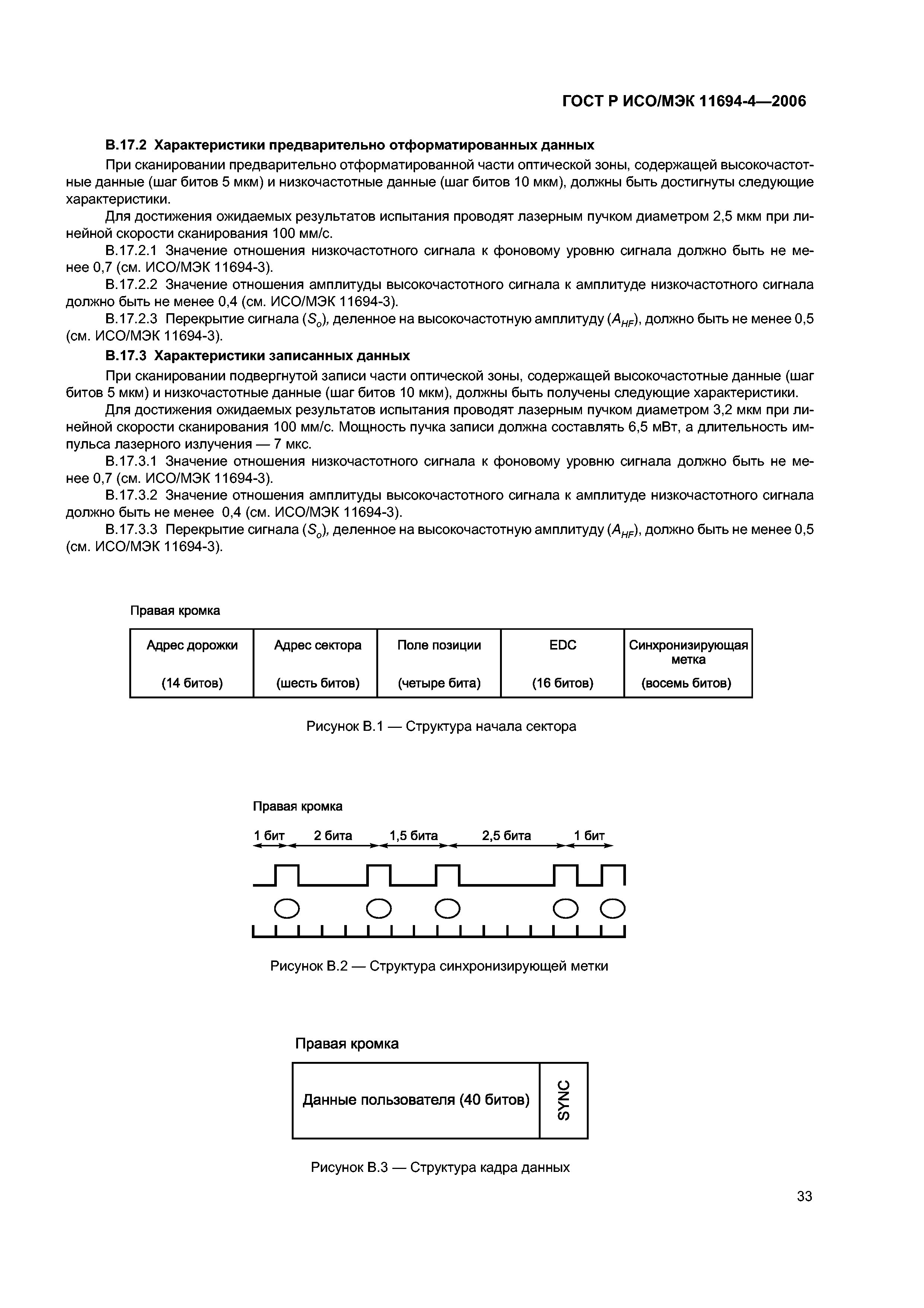 ГОСТ Р ИСО/МЭК 11694-4-2006