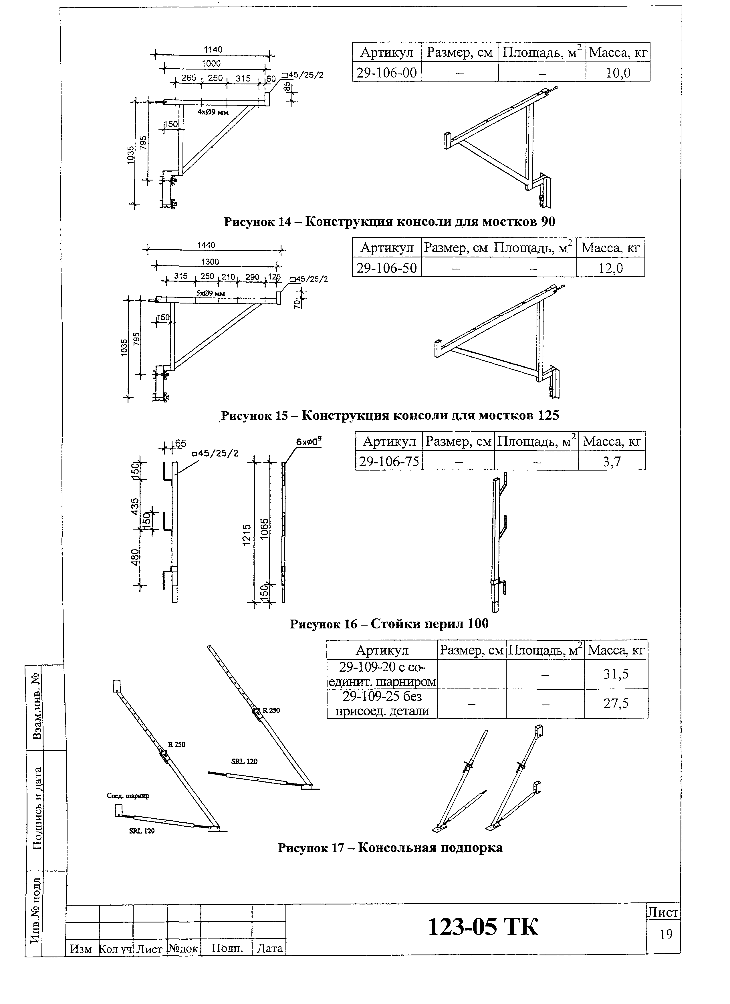 Технологическая карта 123-05 ТК