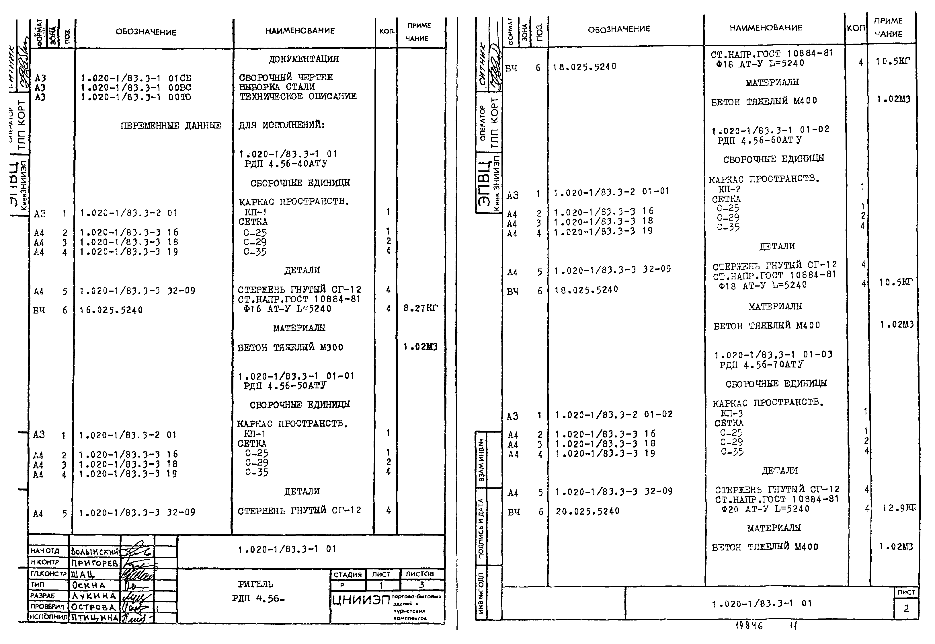 Серия 1.020-1/83