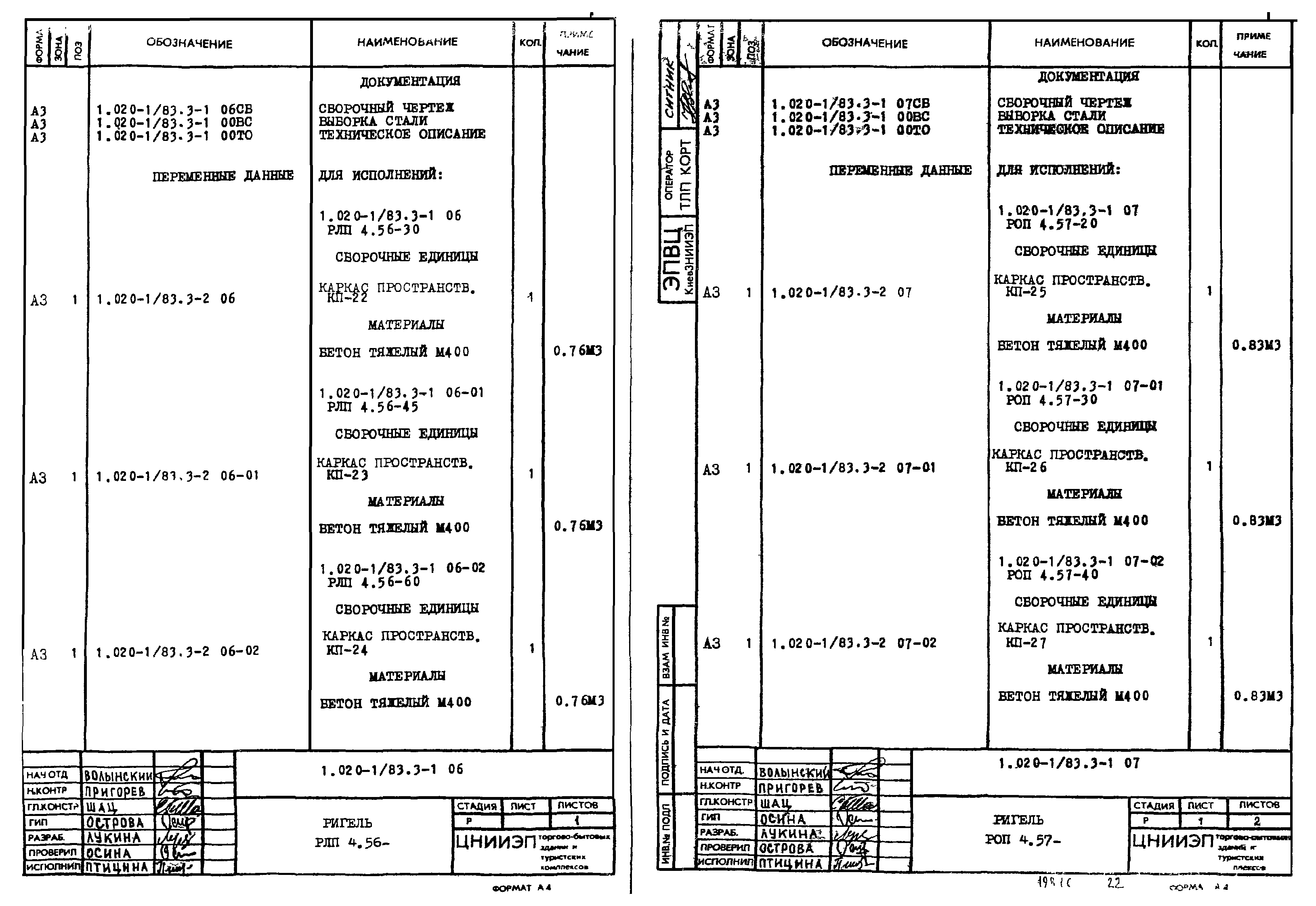 Серия 1.020-1/83