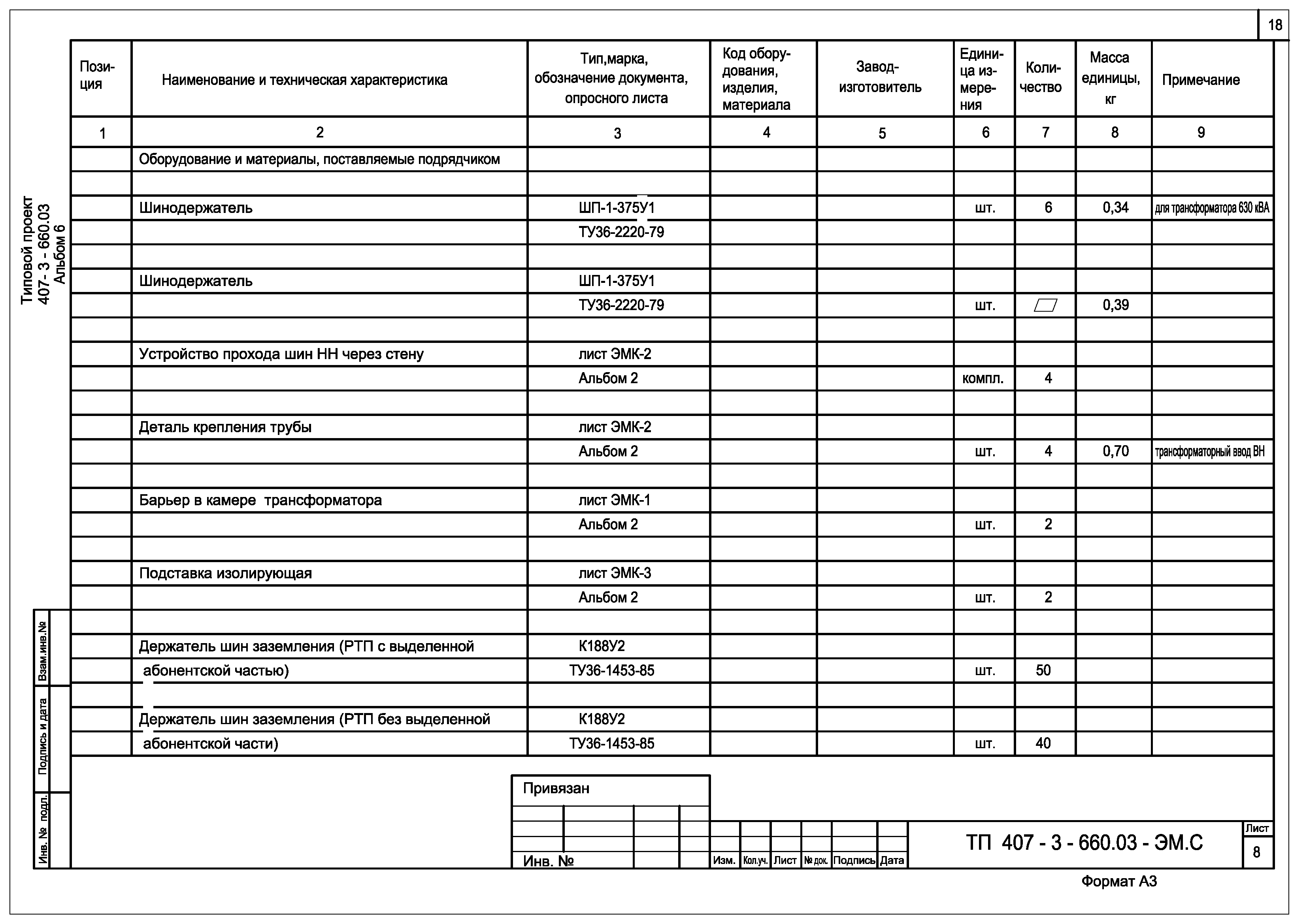 Типовой проект 407-3-660.03