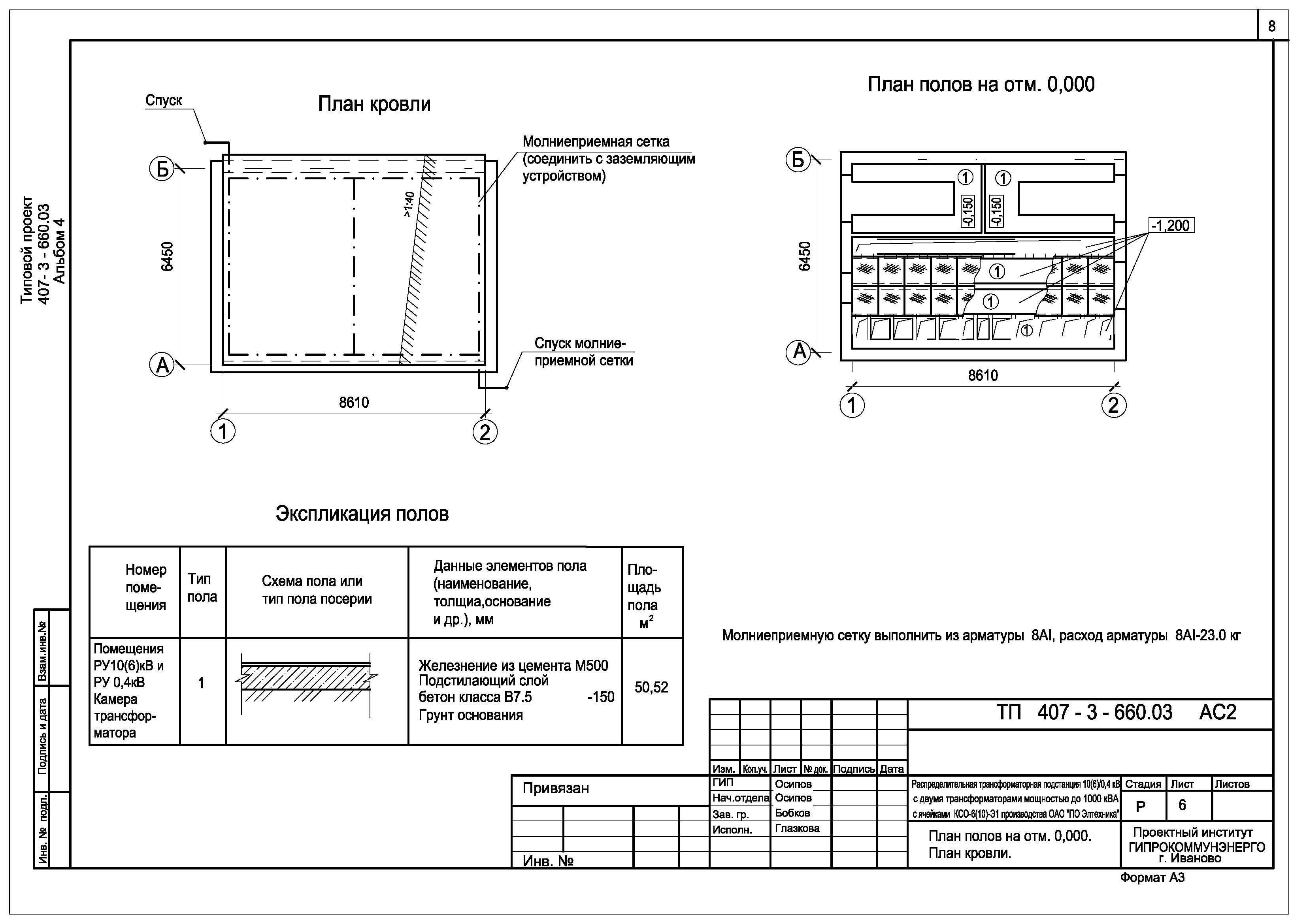 Типовой проект 407-3-660.03