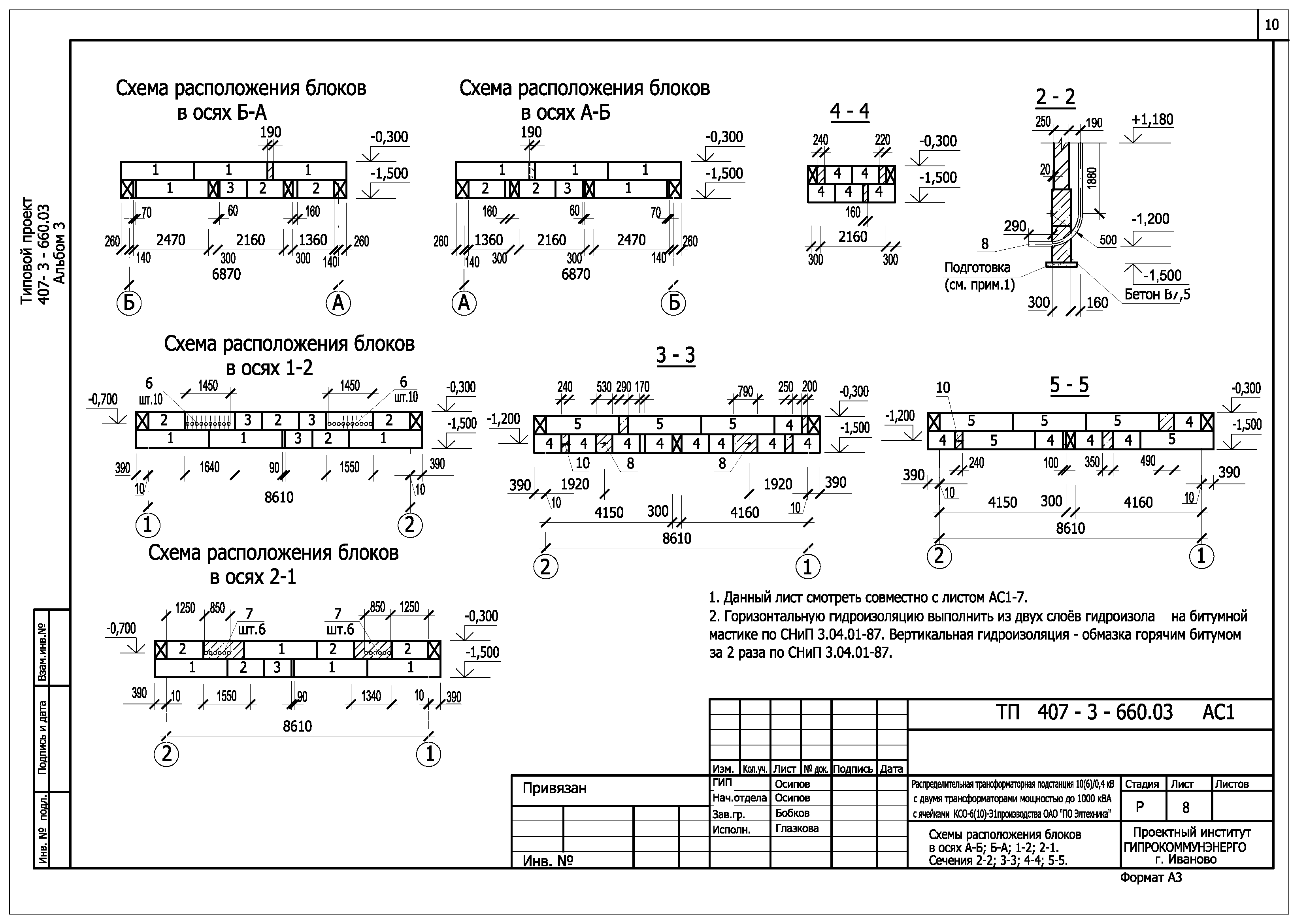 Типовой проект 407-3-660.03