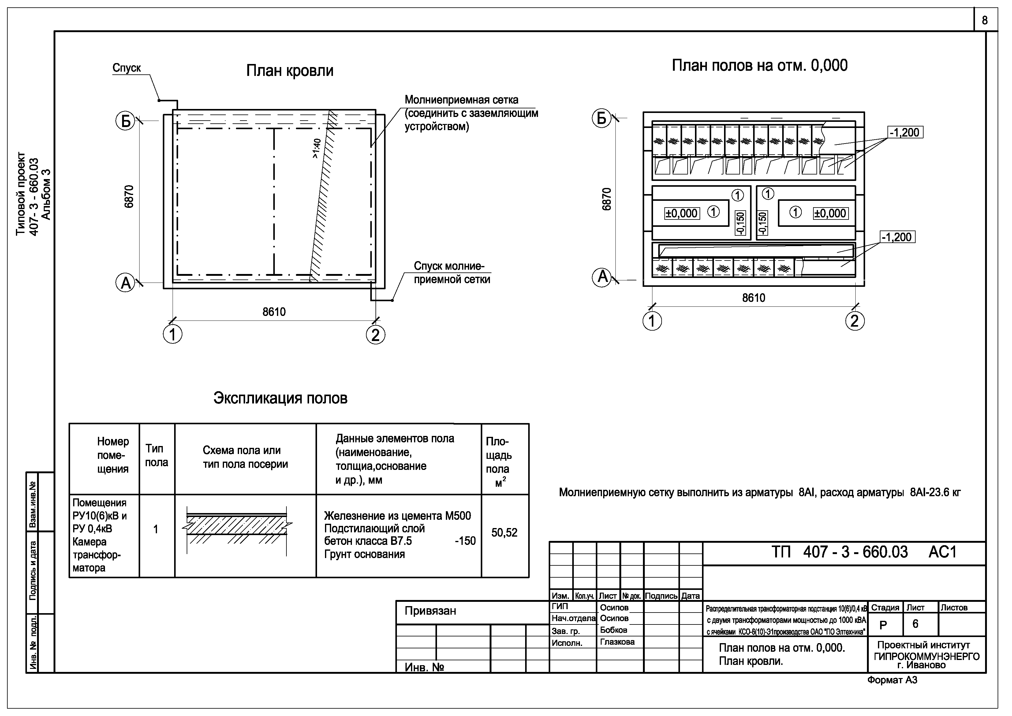 Типовой проект 407-3-660.03