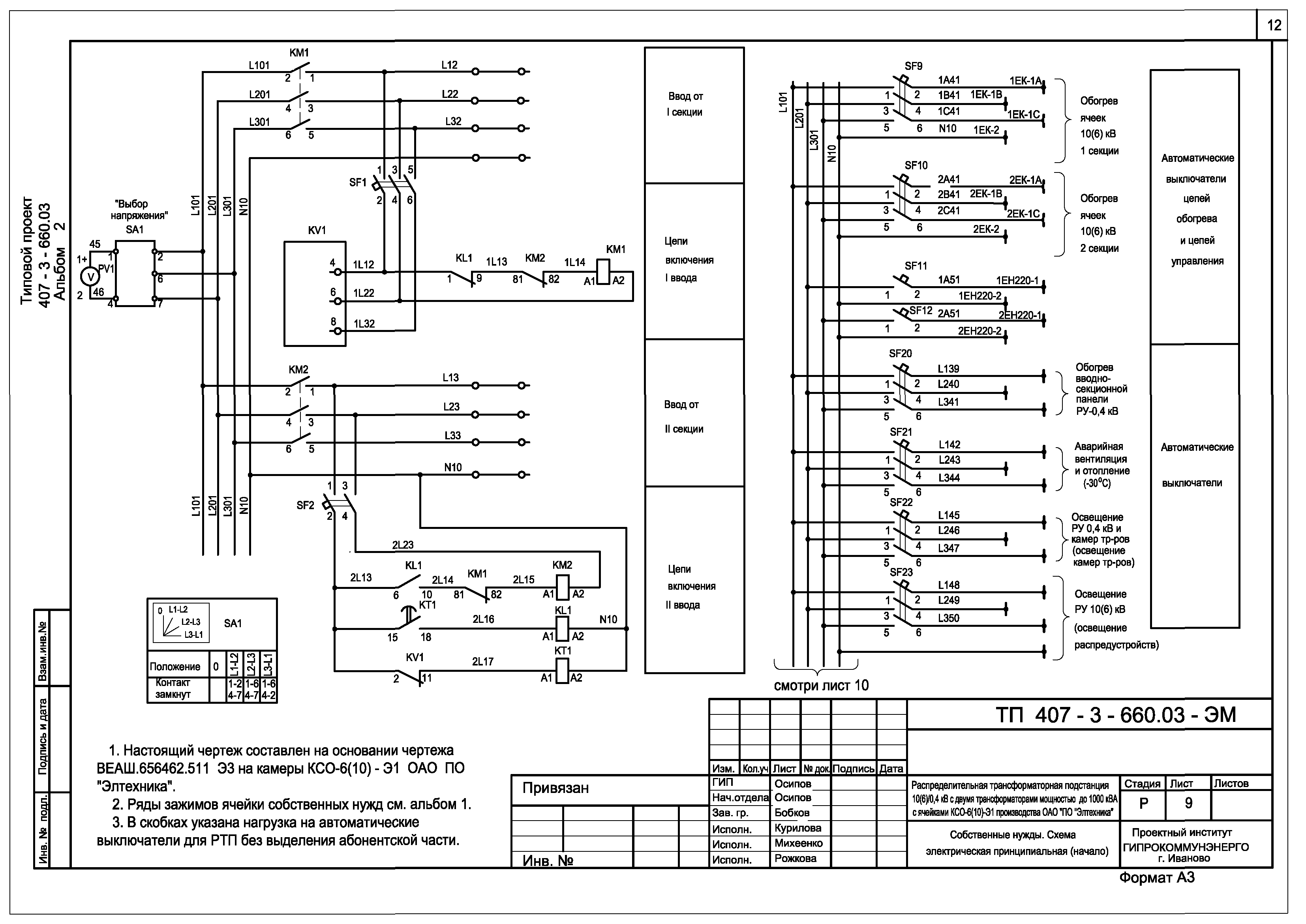 Типовой проект 407-3-660.03