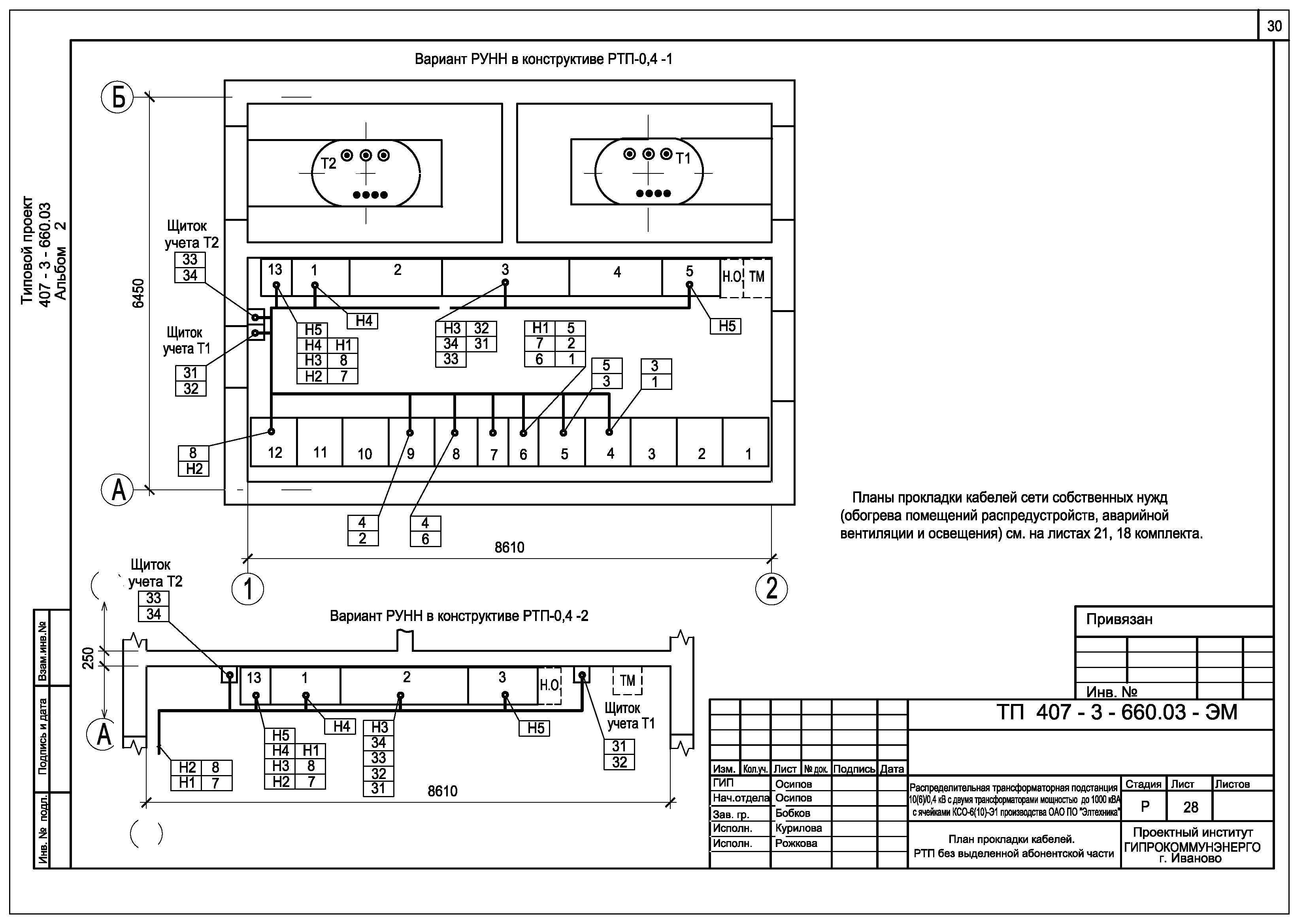 Типовой проект 407-3-660.03