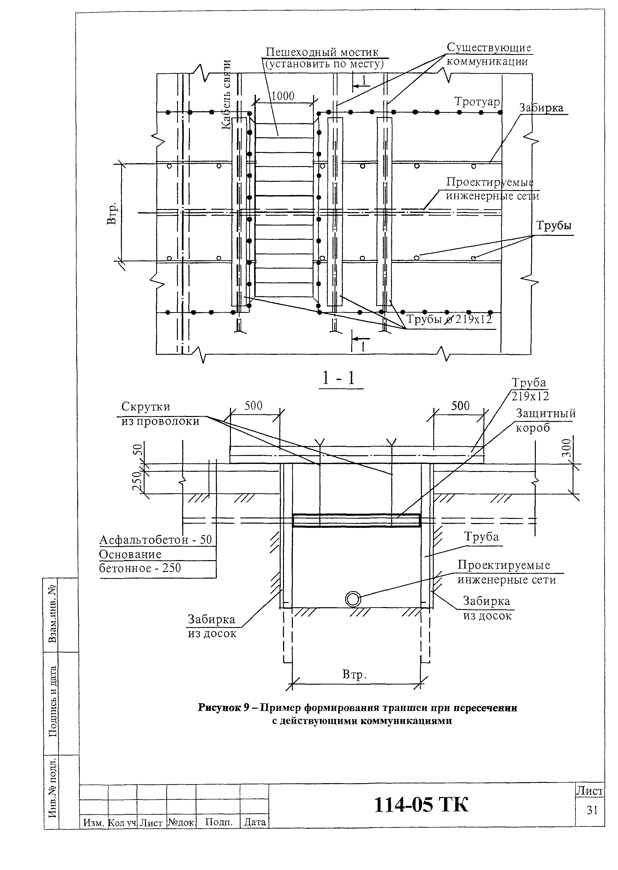 Технологическая карта 114-05 ТК