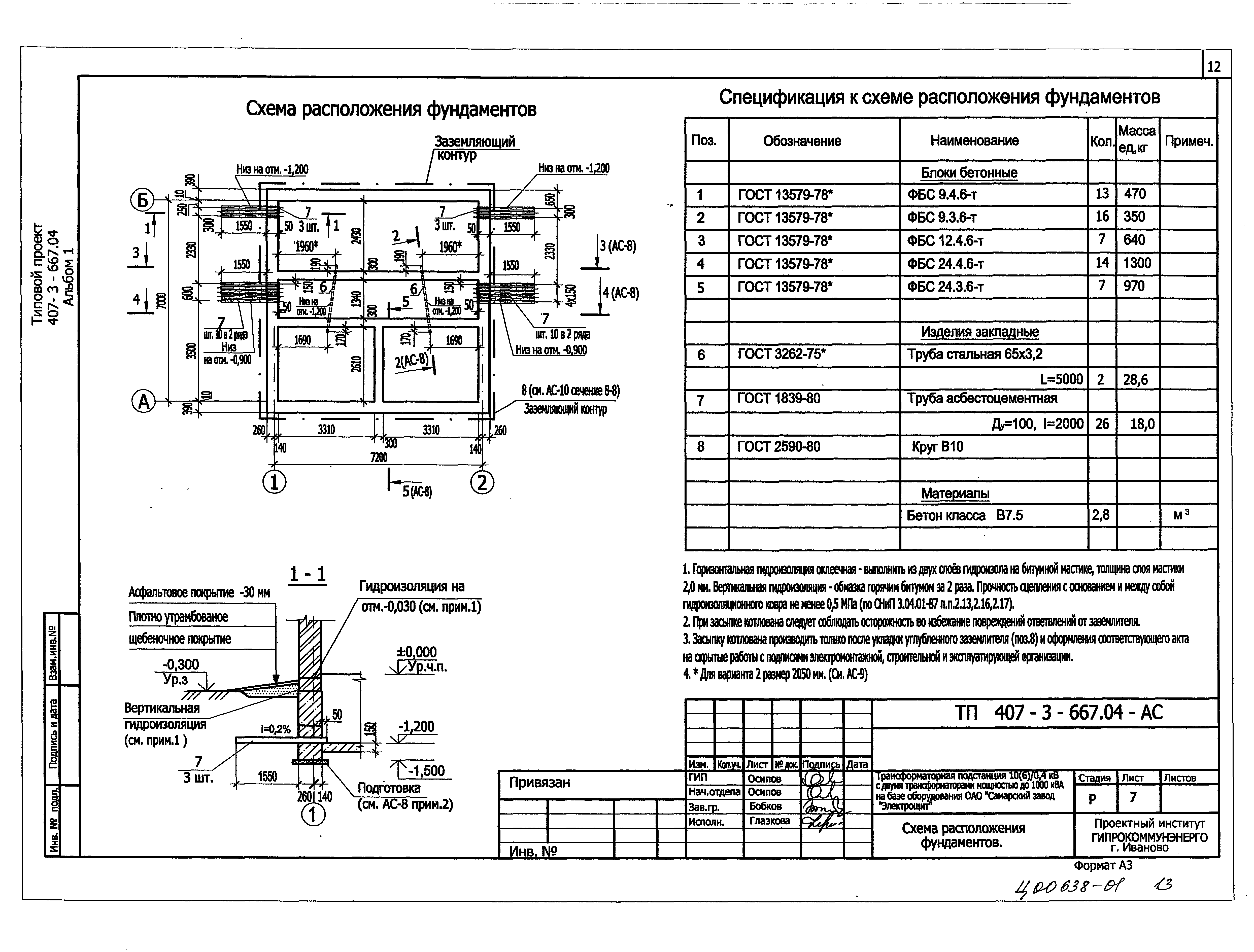 Типовой проект 407-3-667.04