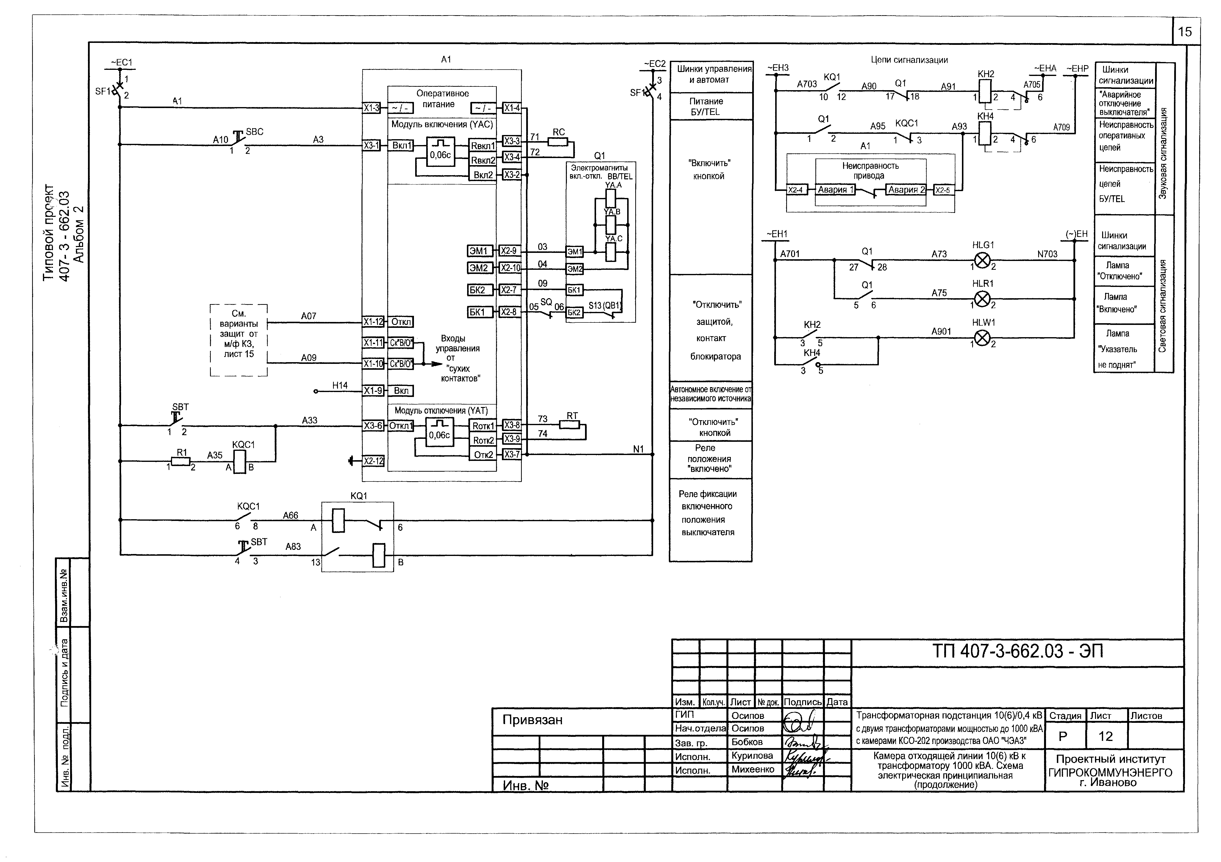 Типовой проект 407-3-662.03