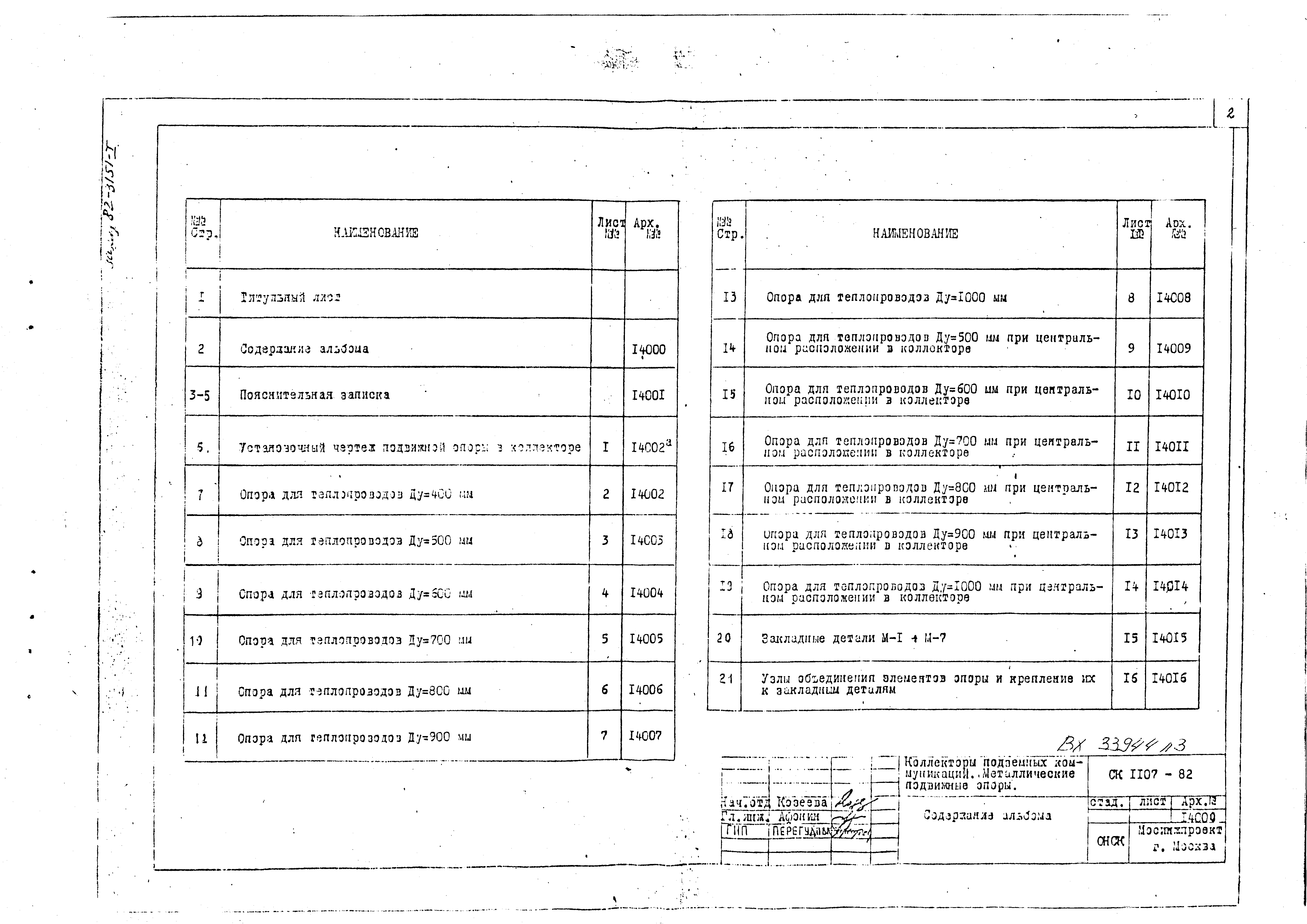 Альбом СК 1107-82