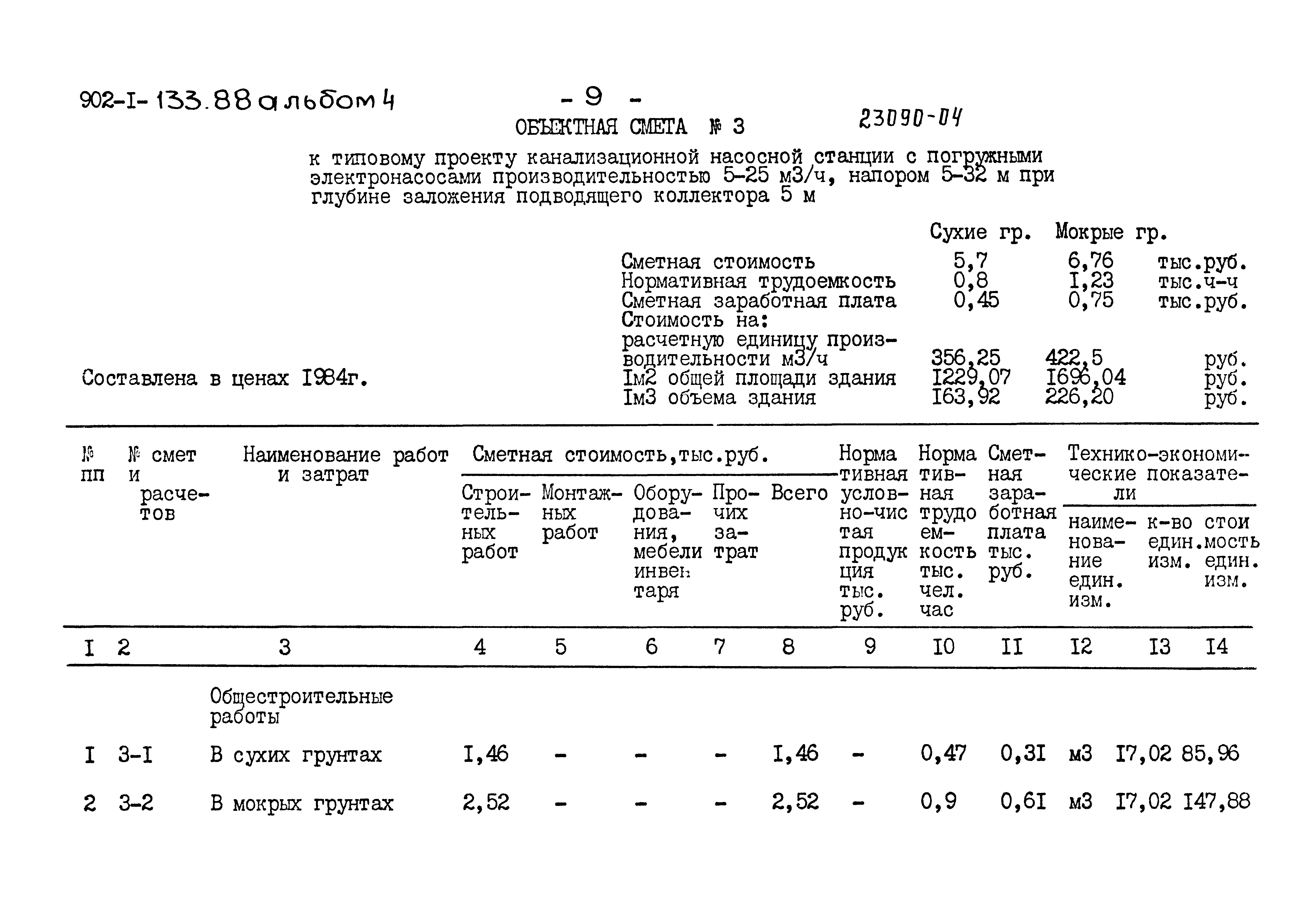 Типовой проект 902-1-133.88