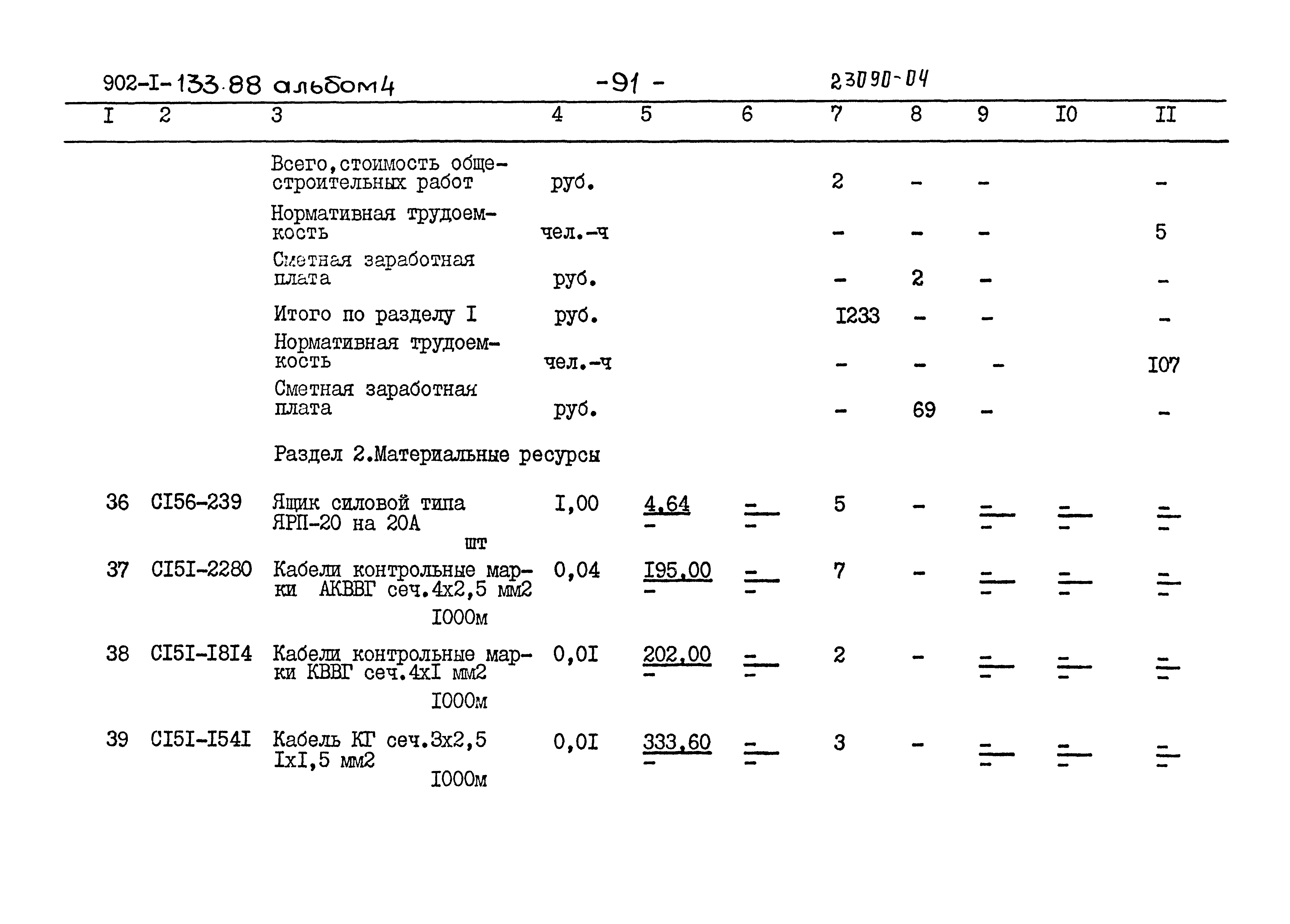 Типовой проект 902-1-133.88