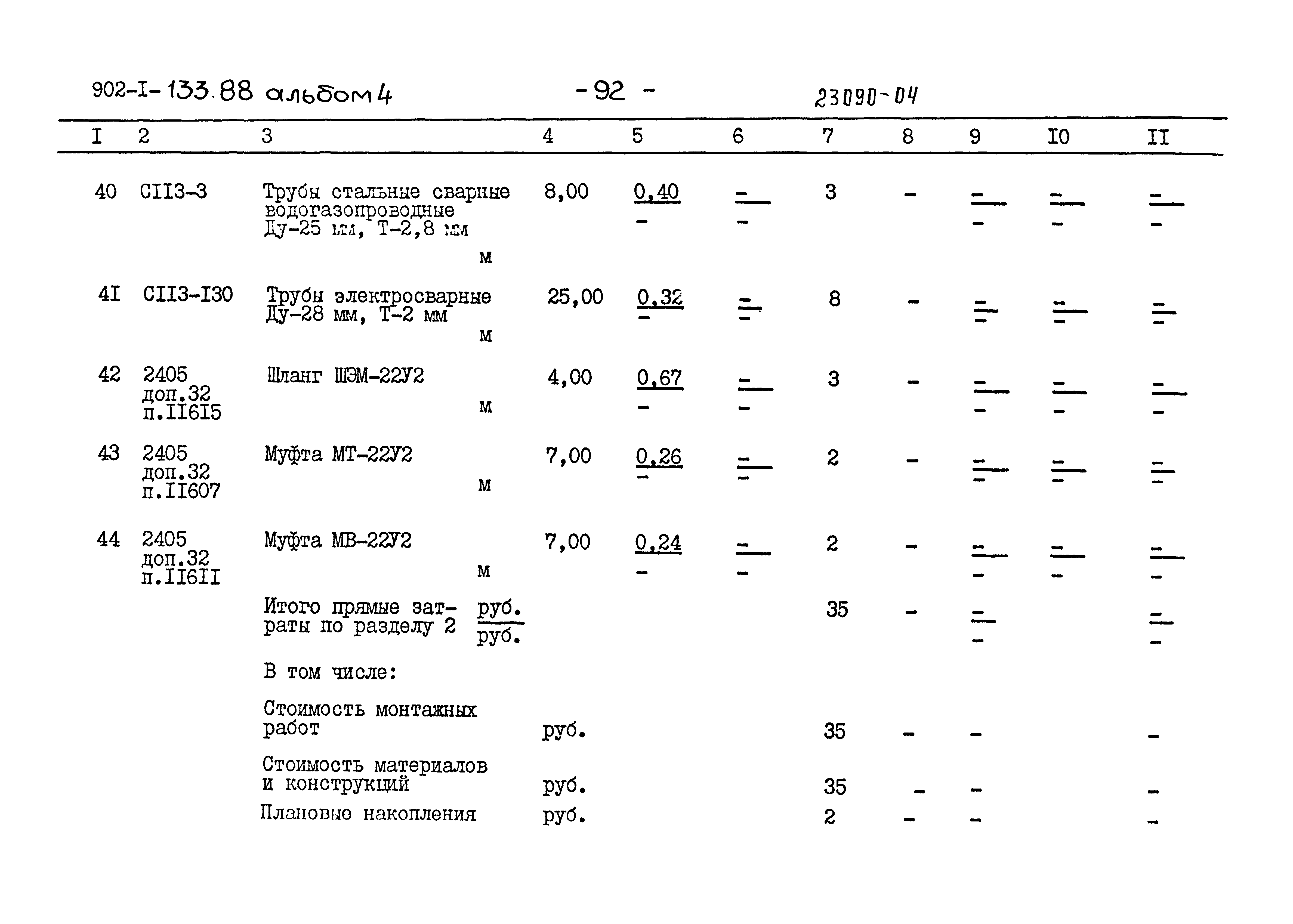 Типовой проект 902-1-133.88