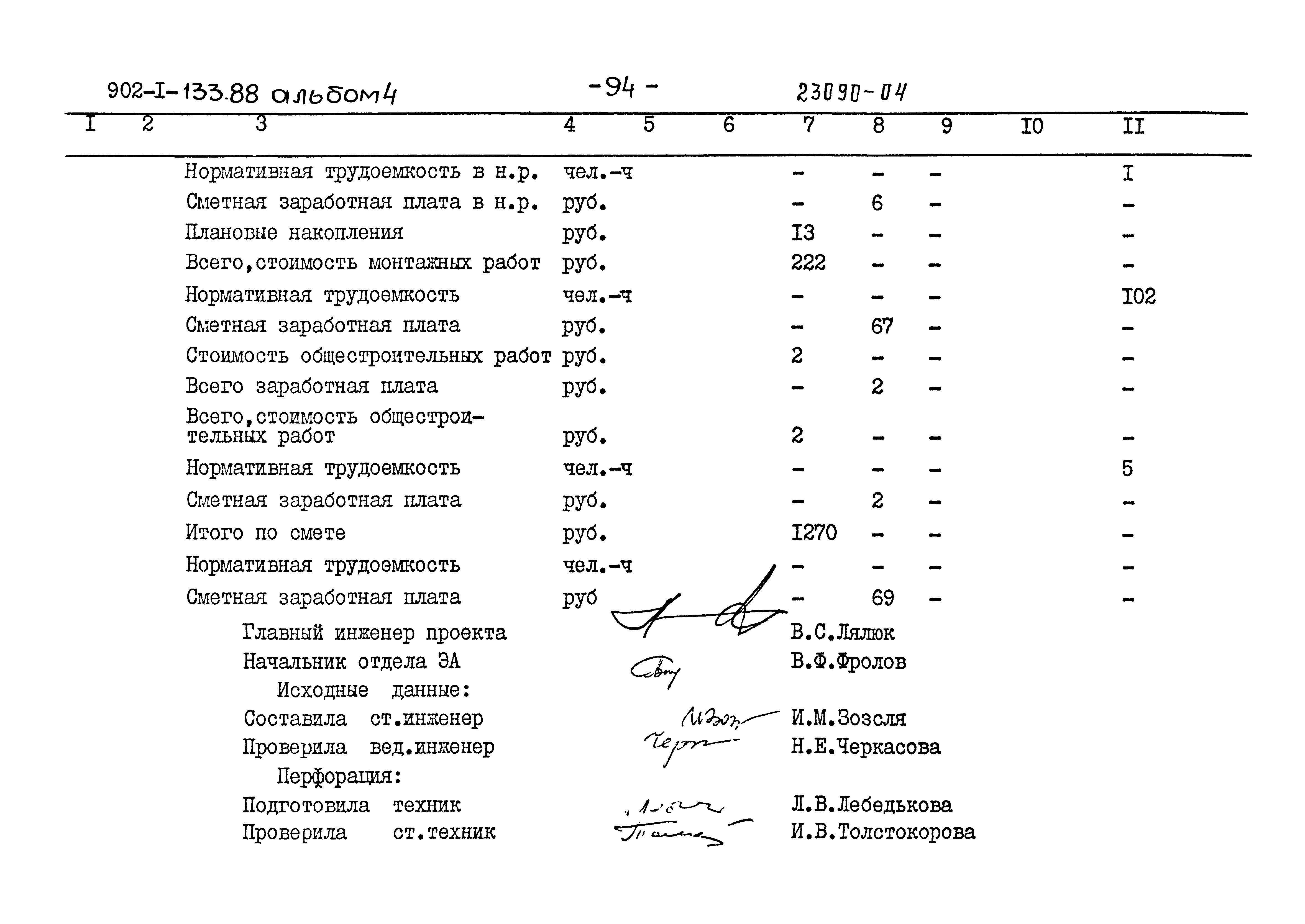 Типовой проект 902-1-133.88