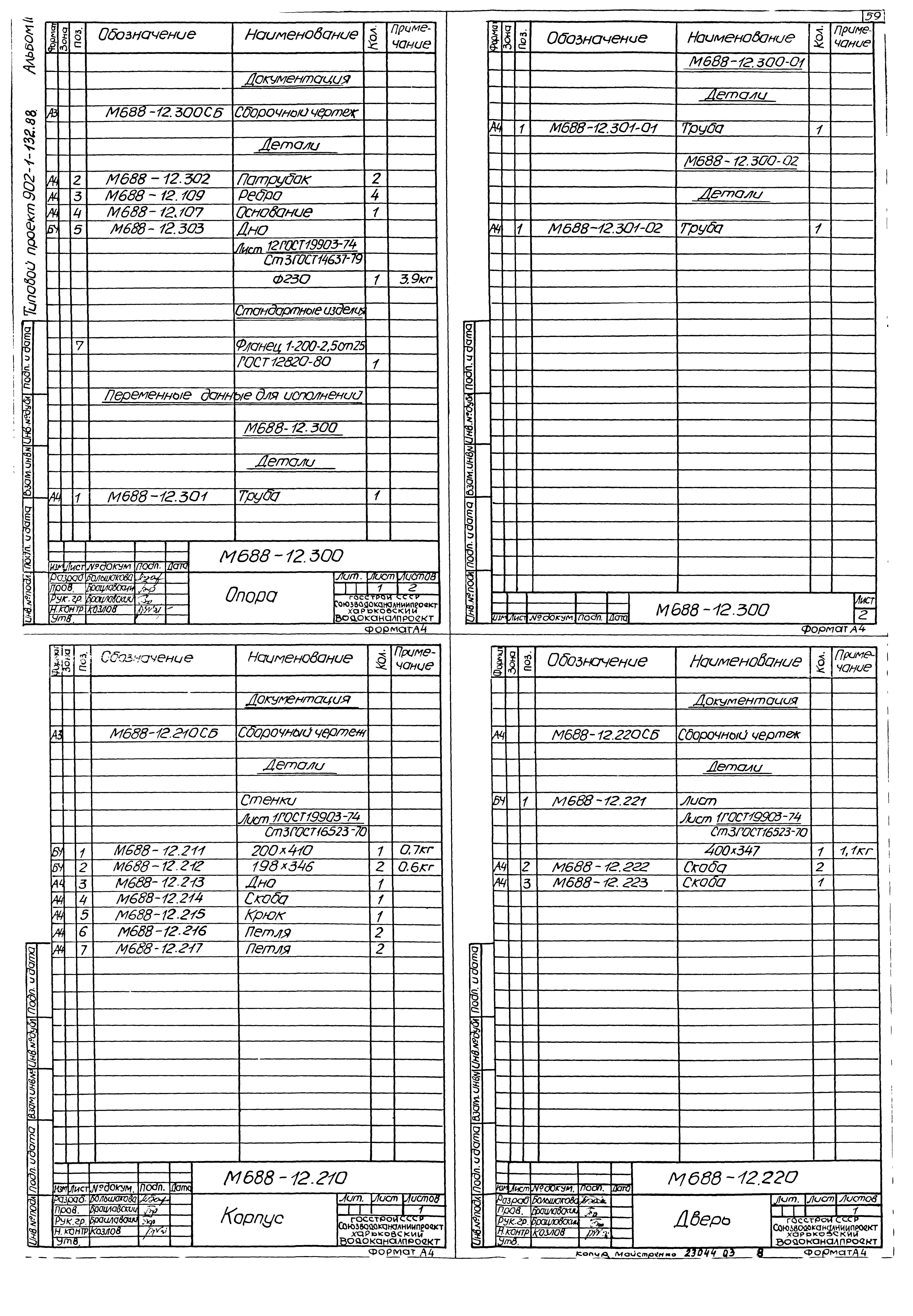 Типовой проект 902-1-132.88