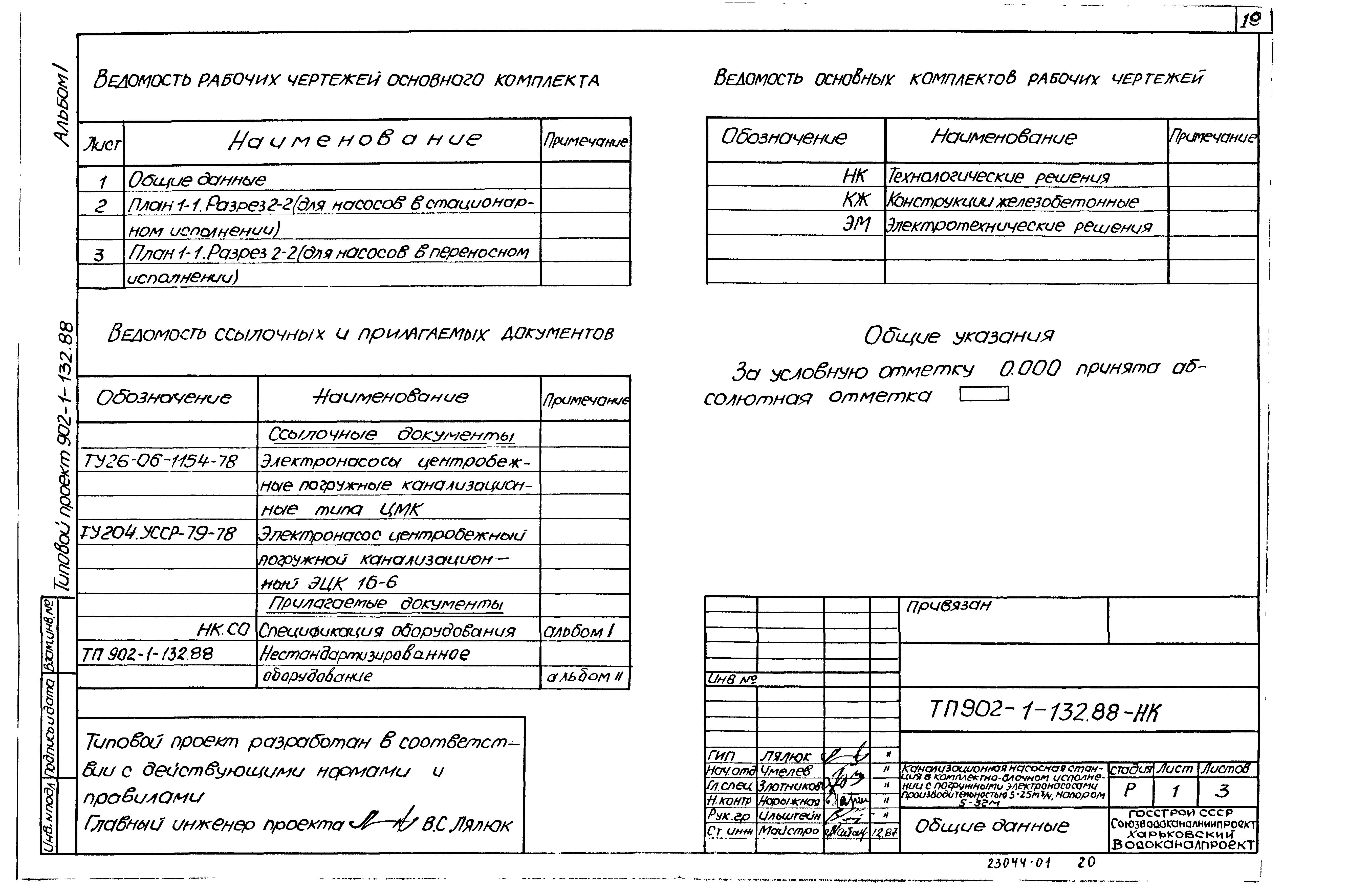 Типовой проект 902-1-132.88