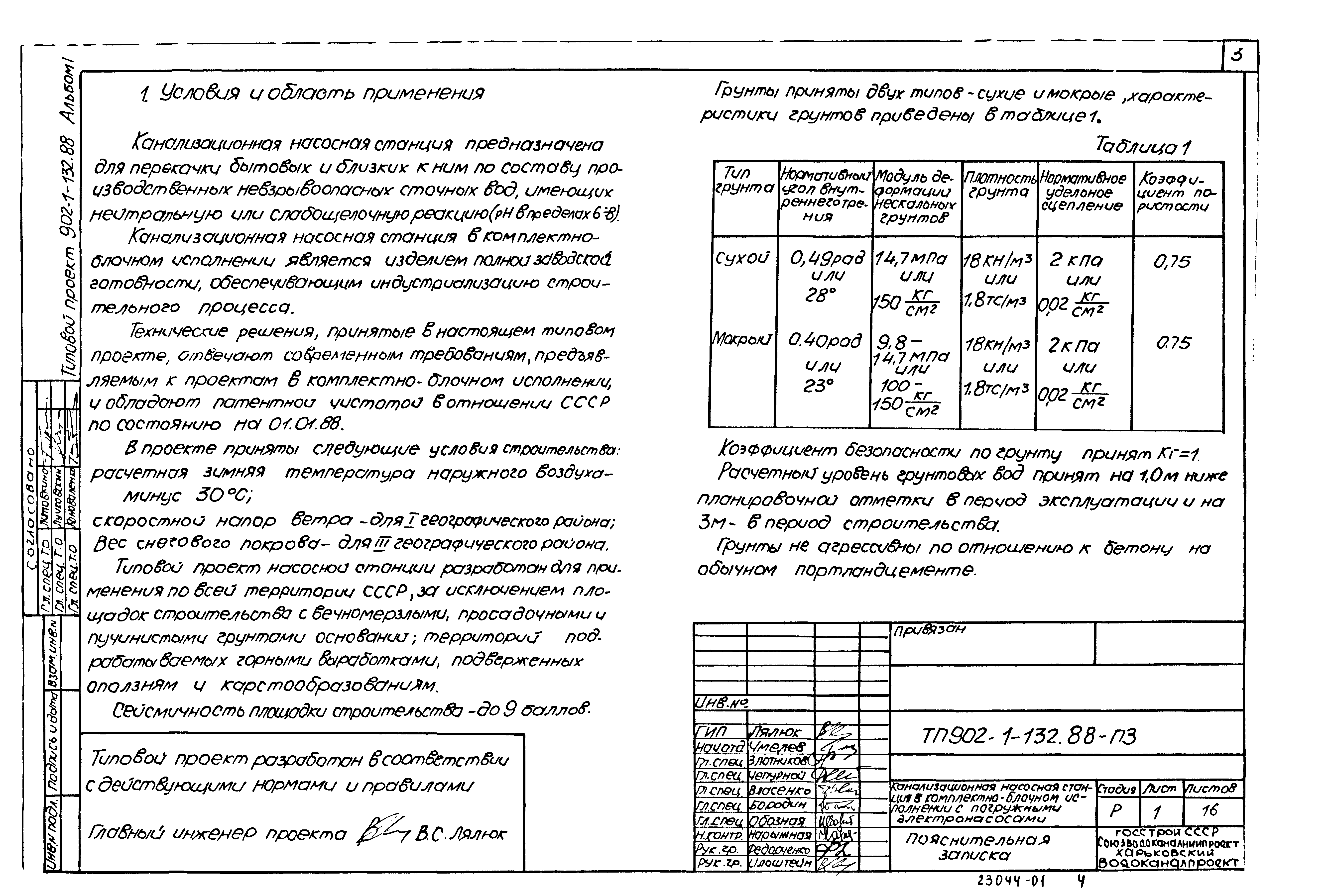 Типовой проект 902-1-132.88