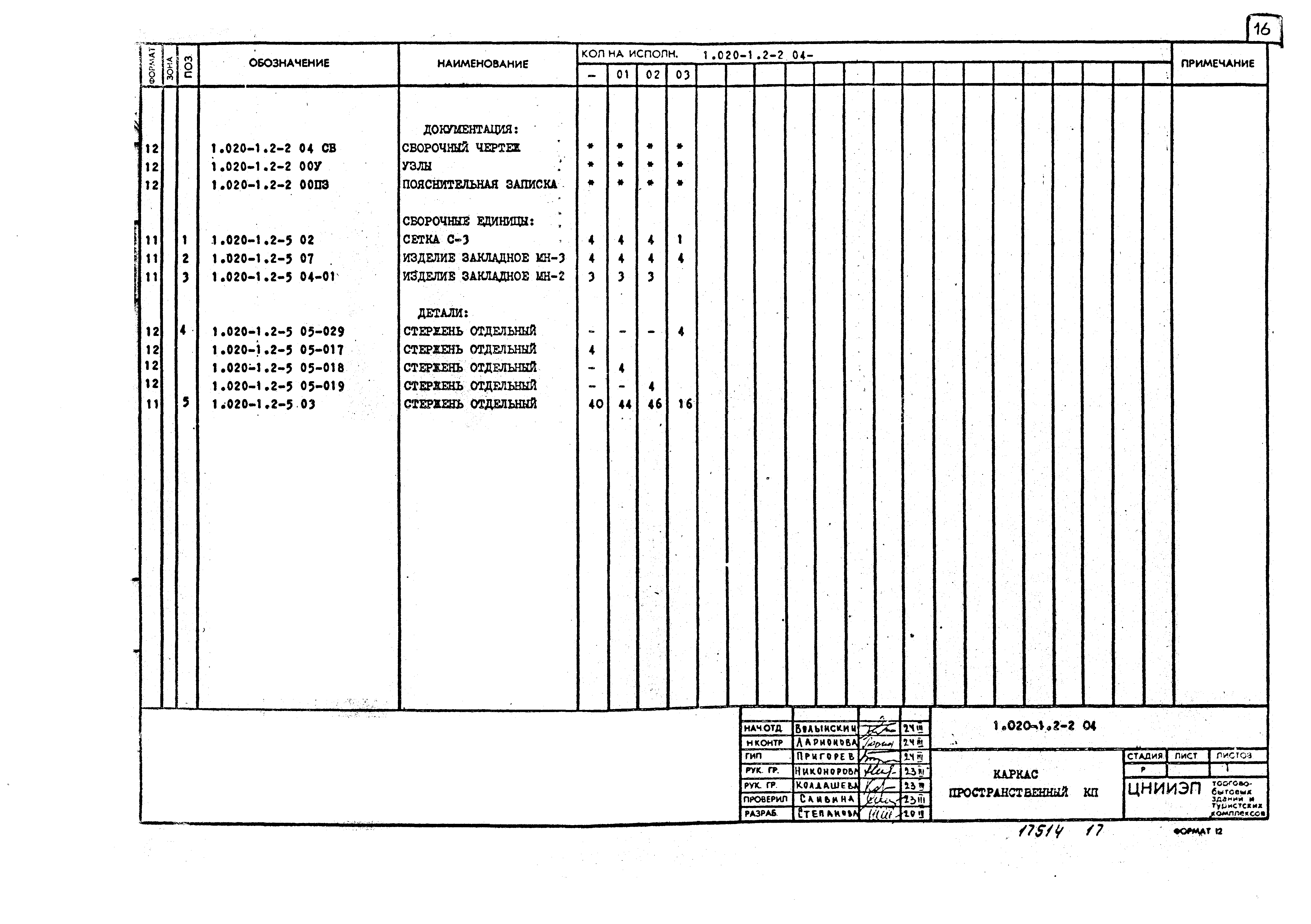 Серия 1.020-1