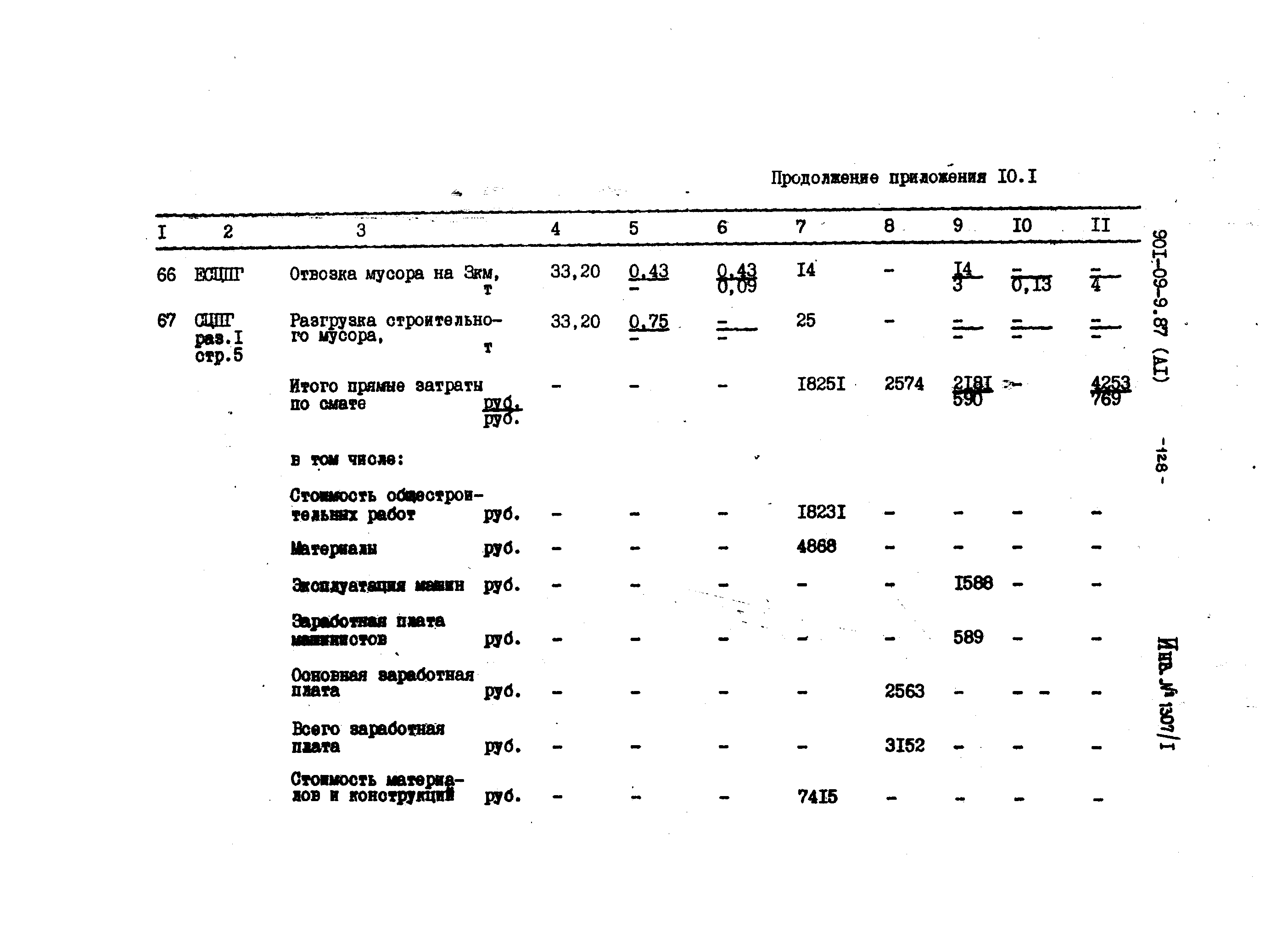 Типовые материалы для проектирования 901-09-9.87