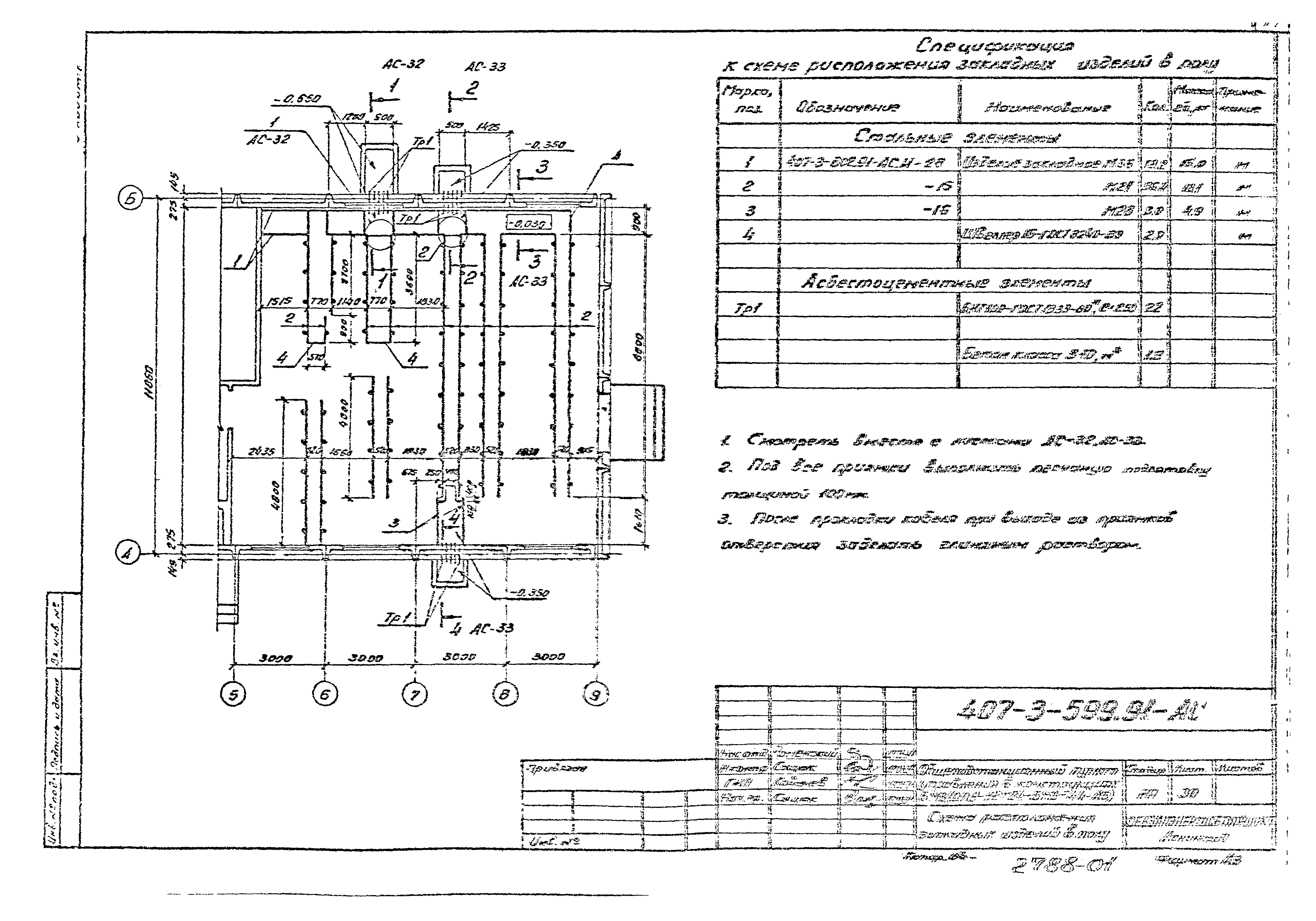 Типовой проект 407-3-599.91
