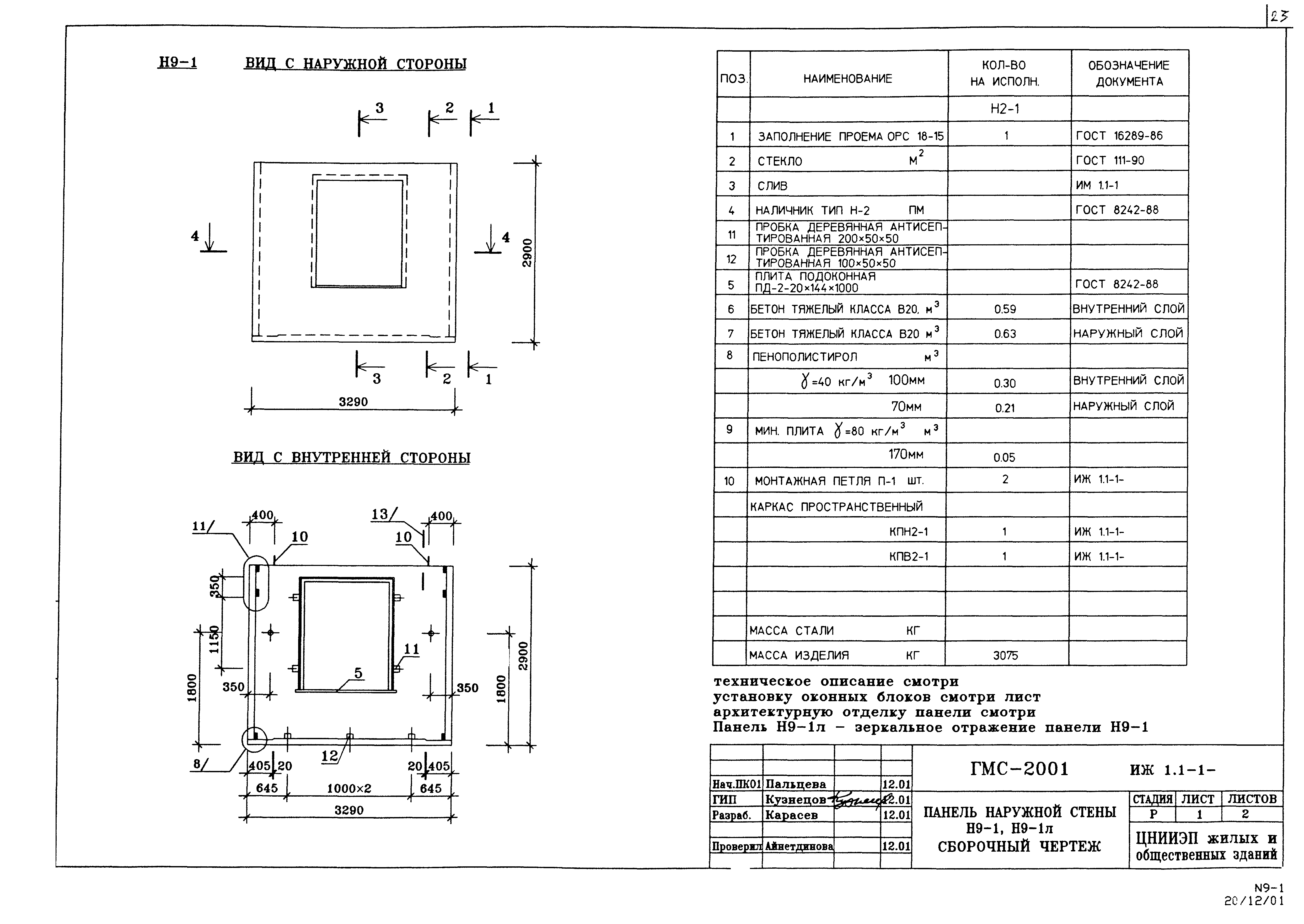 Альбом ИЖ 1.1-1