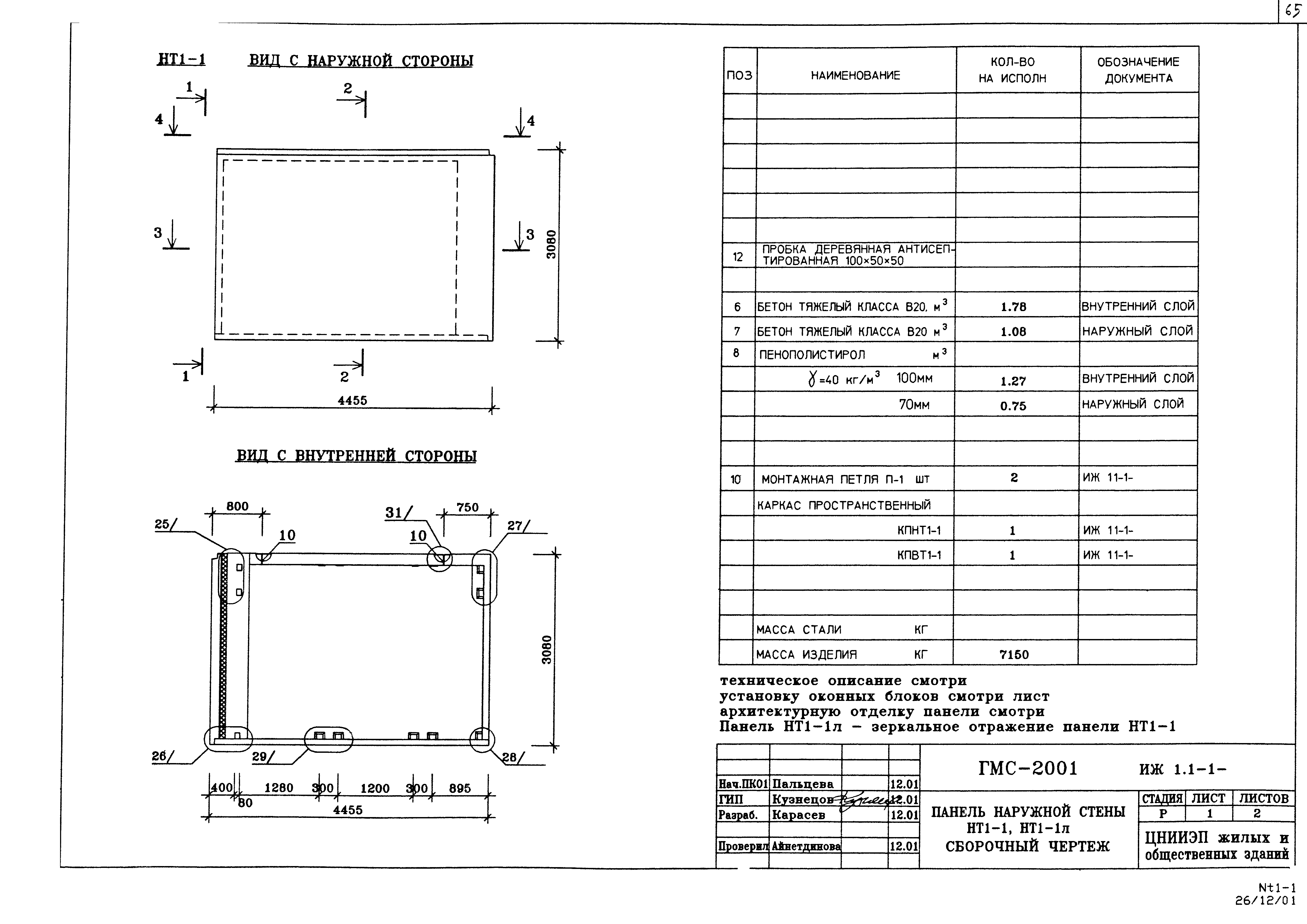 Альбом ИЖ 1.1-1