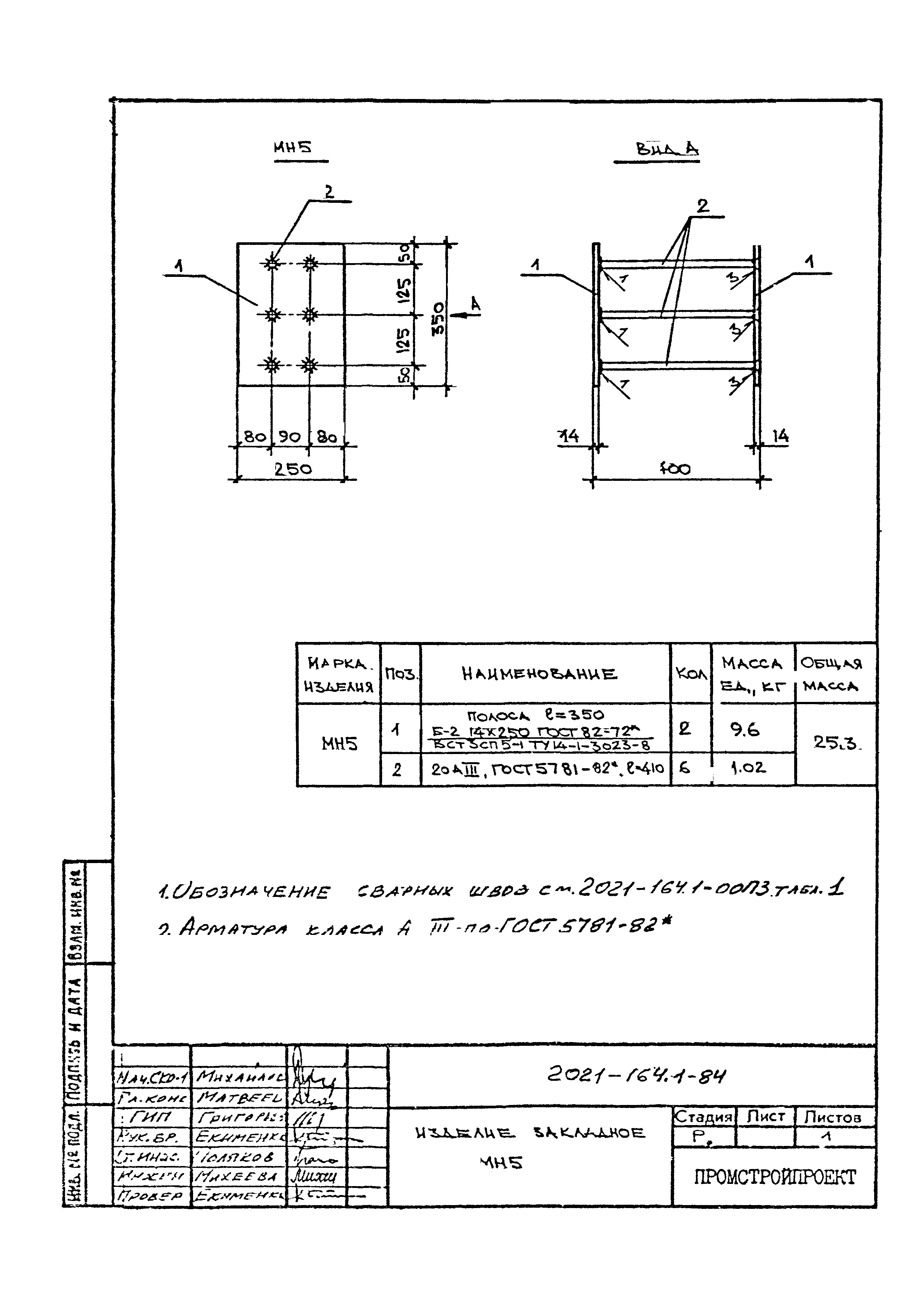 Шифр 2021-164.1