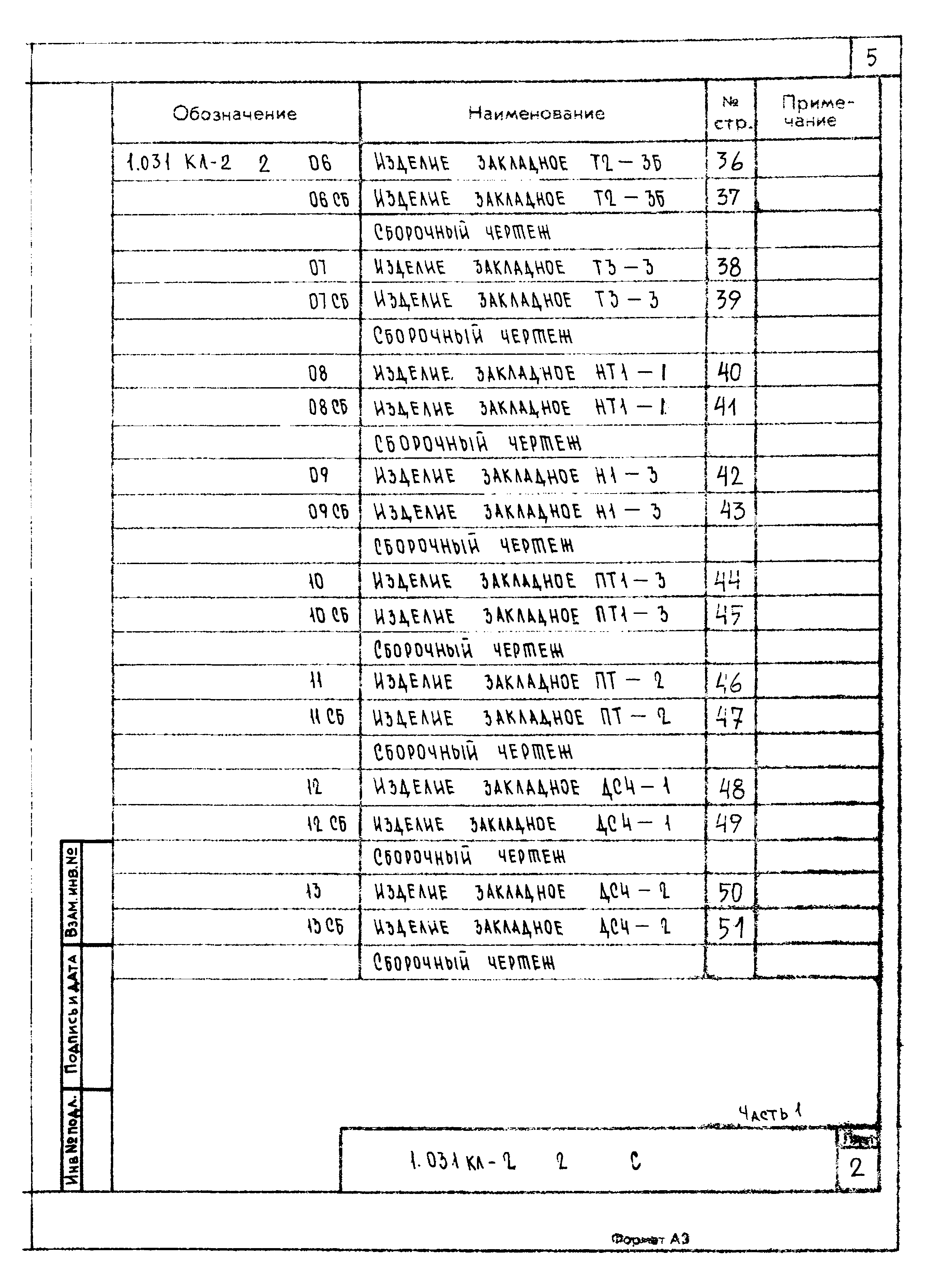 Серия 1.031 КЛ-2