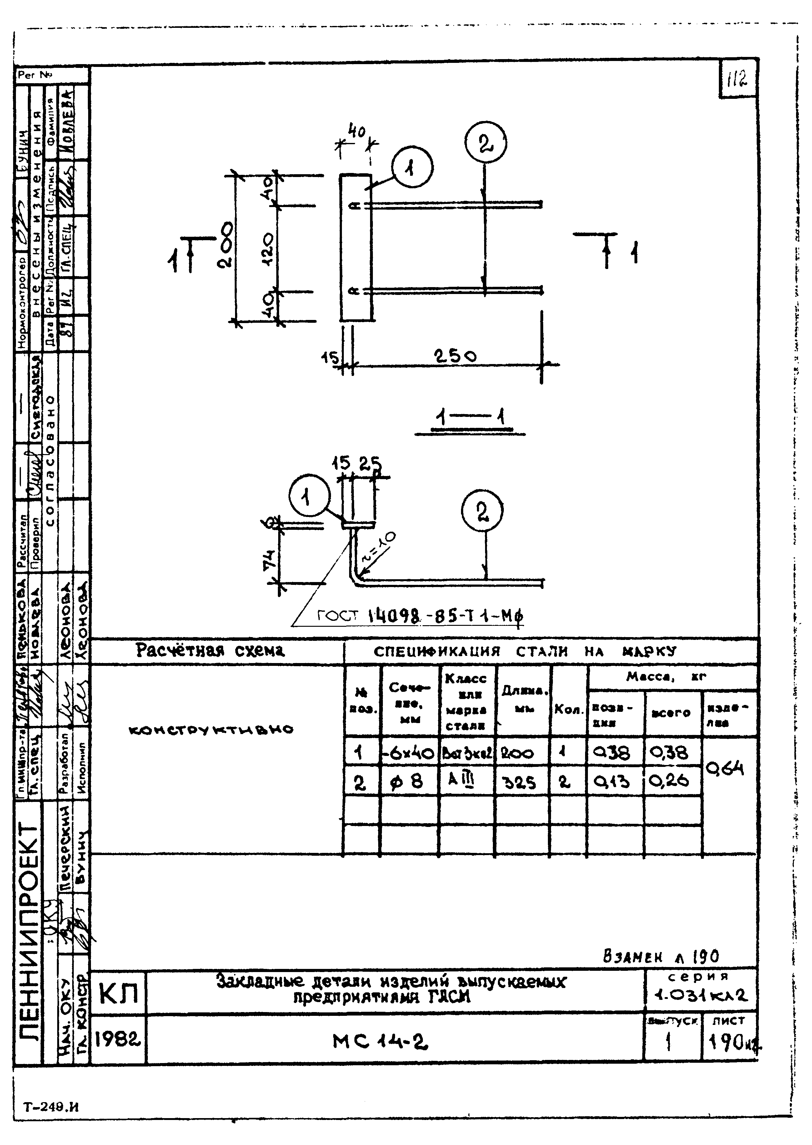 Серия 1.031 КЛ-2