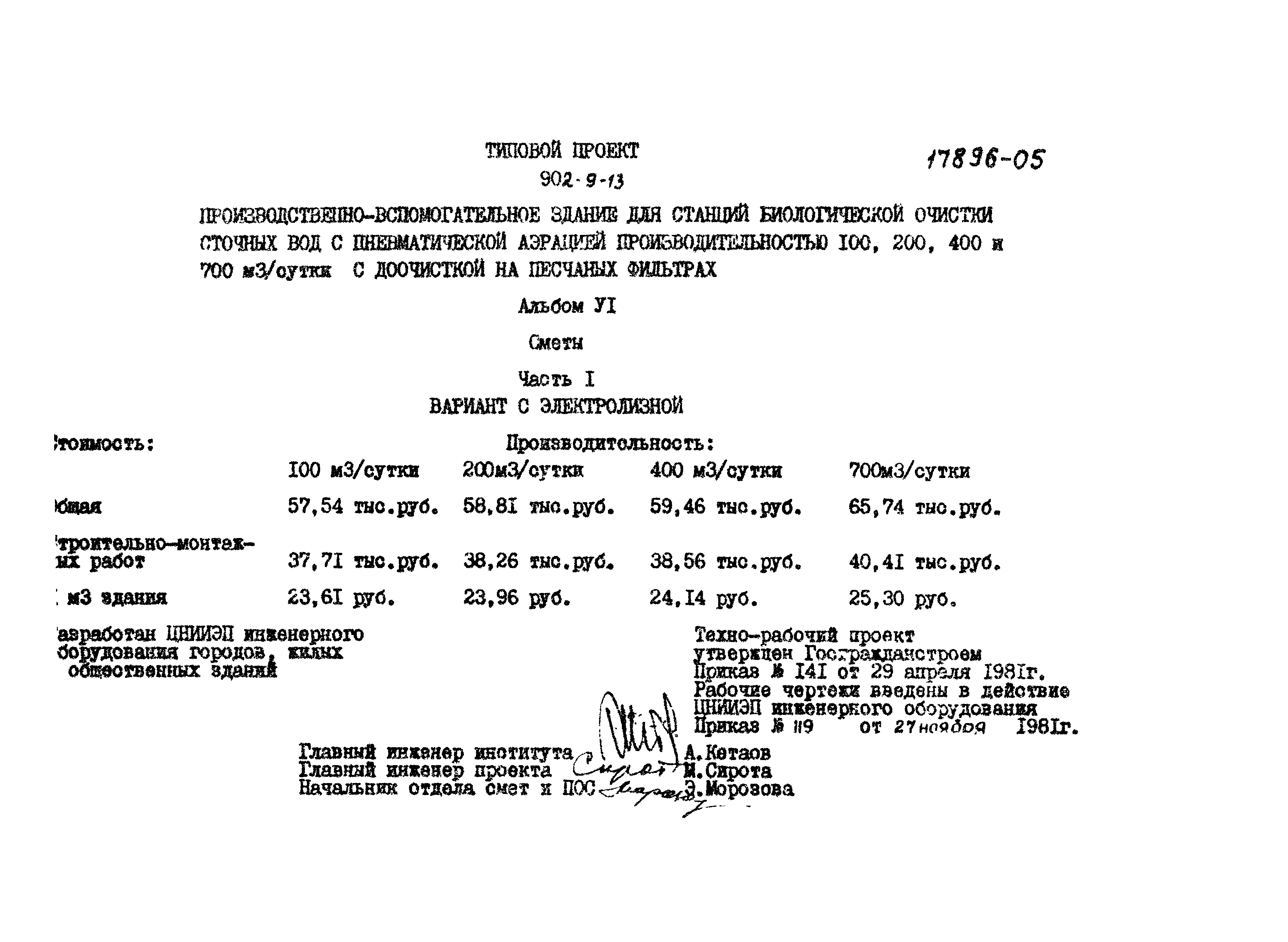 Типовой проект 902-9-13
